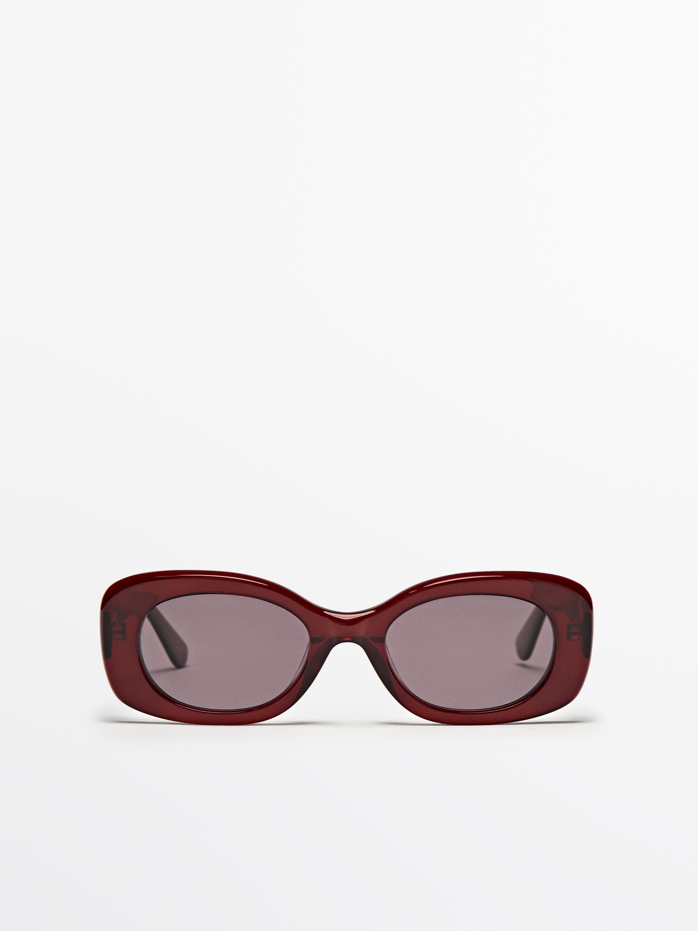 Rectangular sunglasses