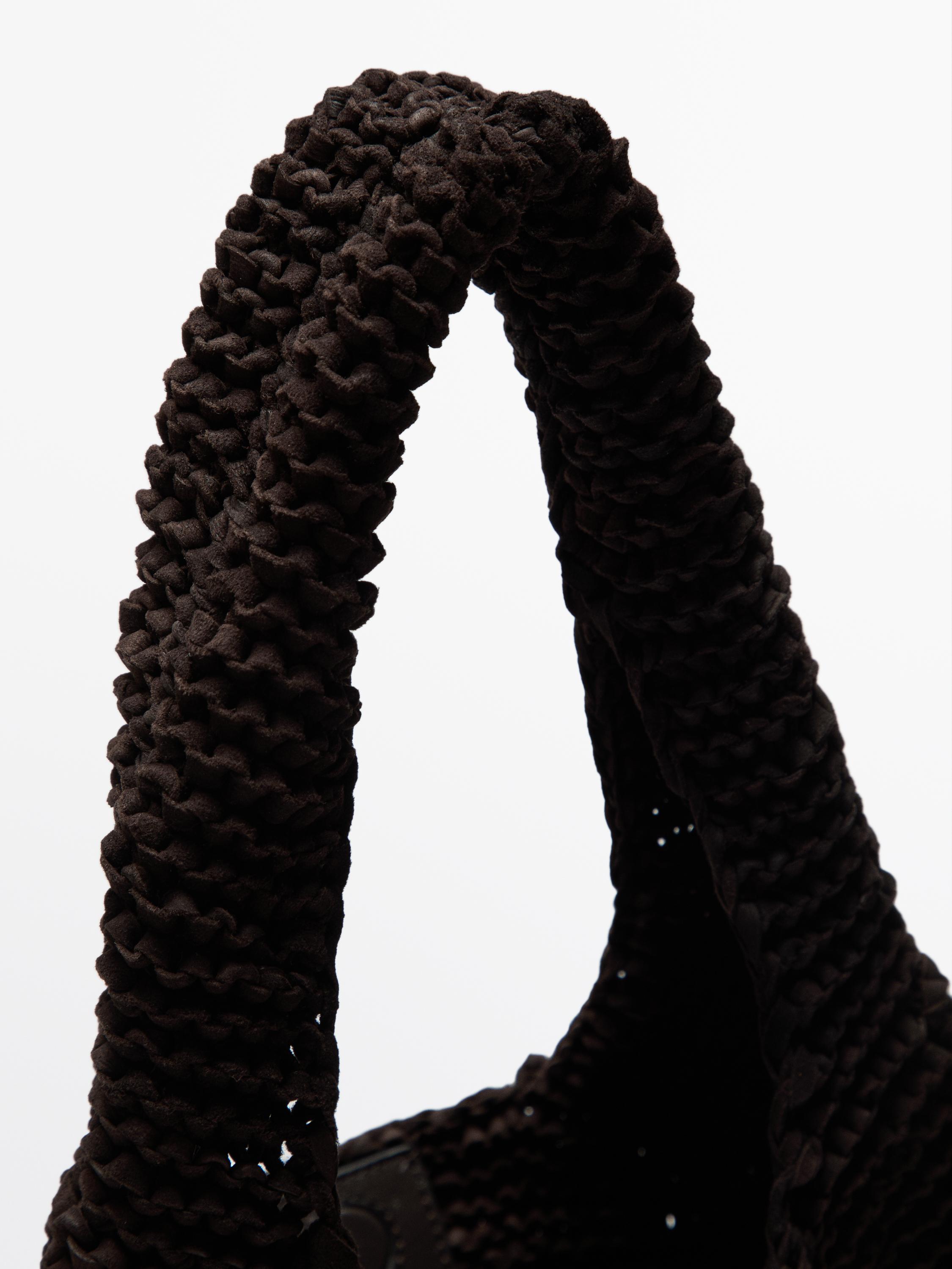 Bolso mediano crochet serraje - Limited edition