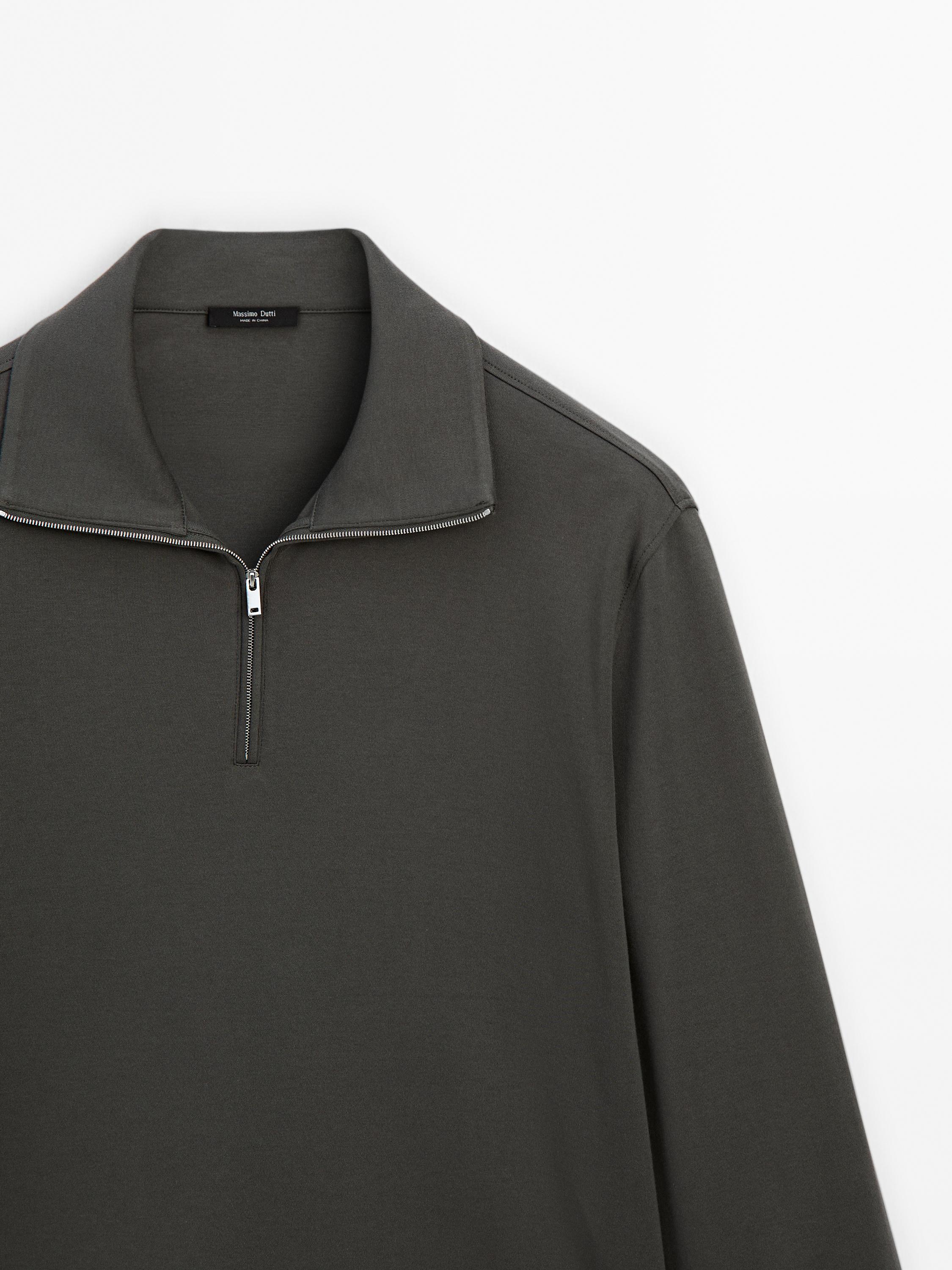 Pull en maille à col camionneur