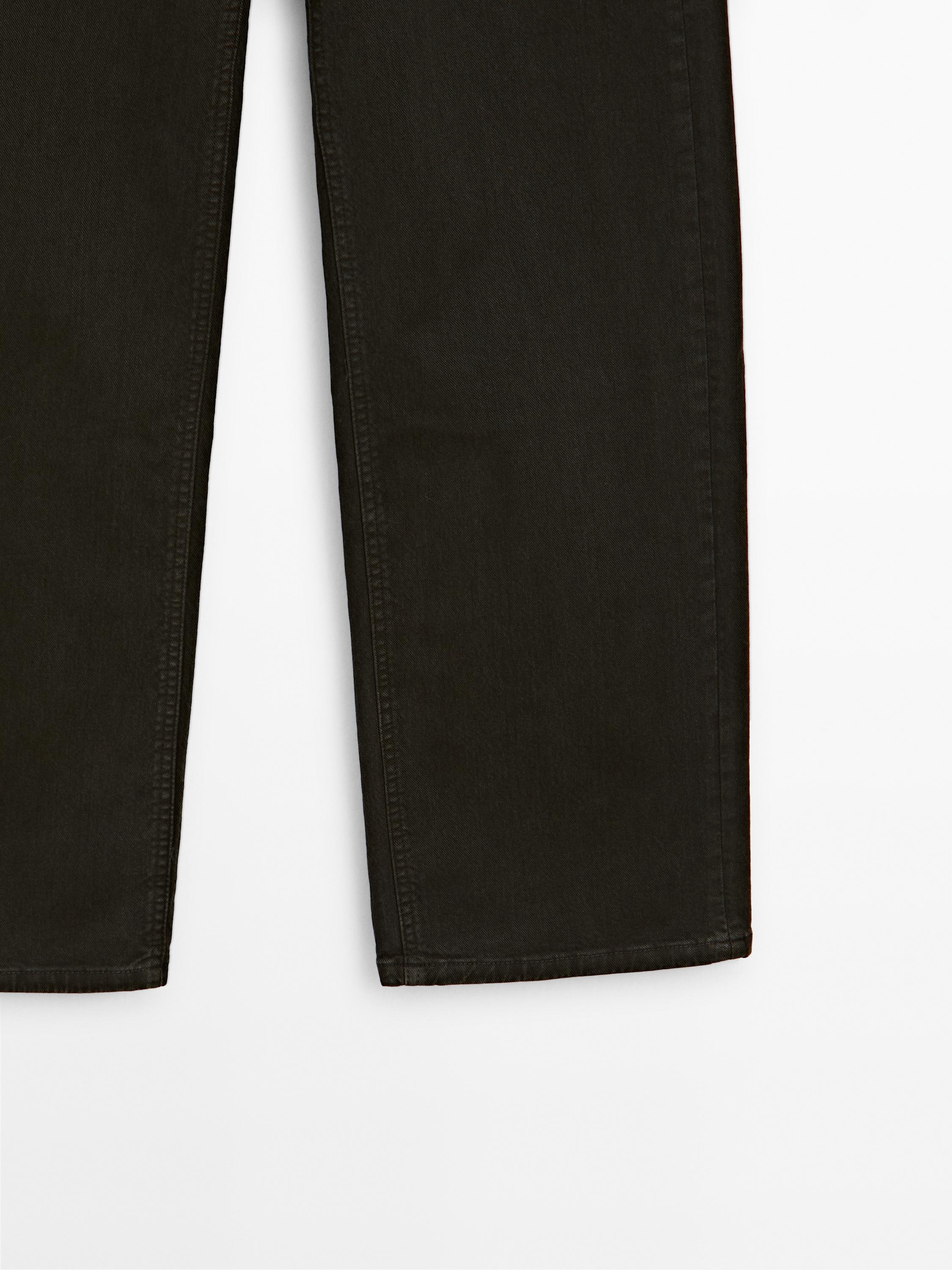 Kõrge vöökohaga wide-leg teksad
