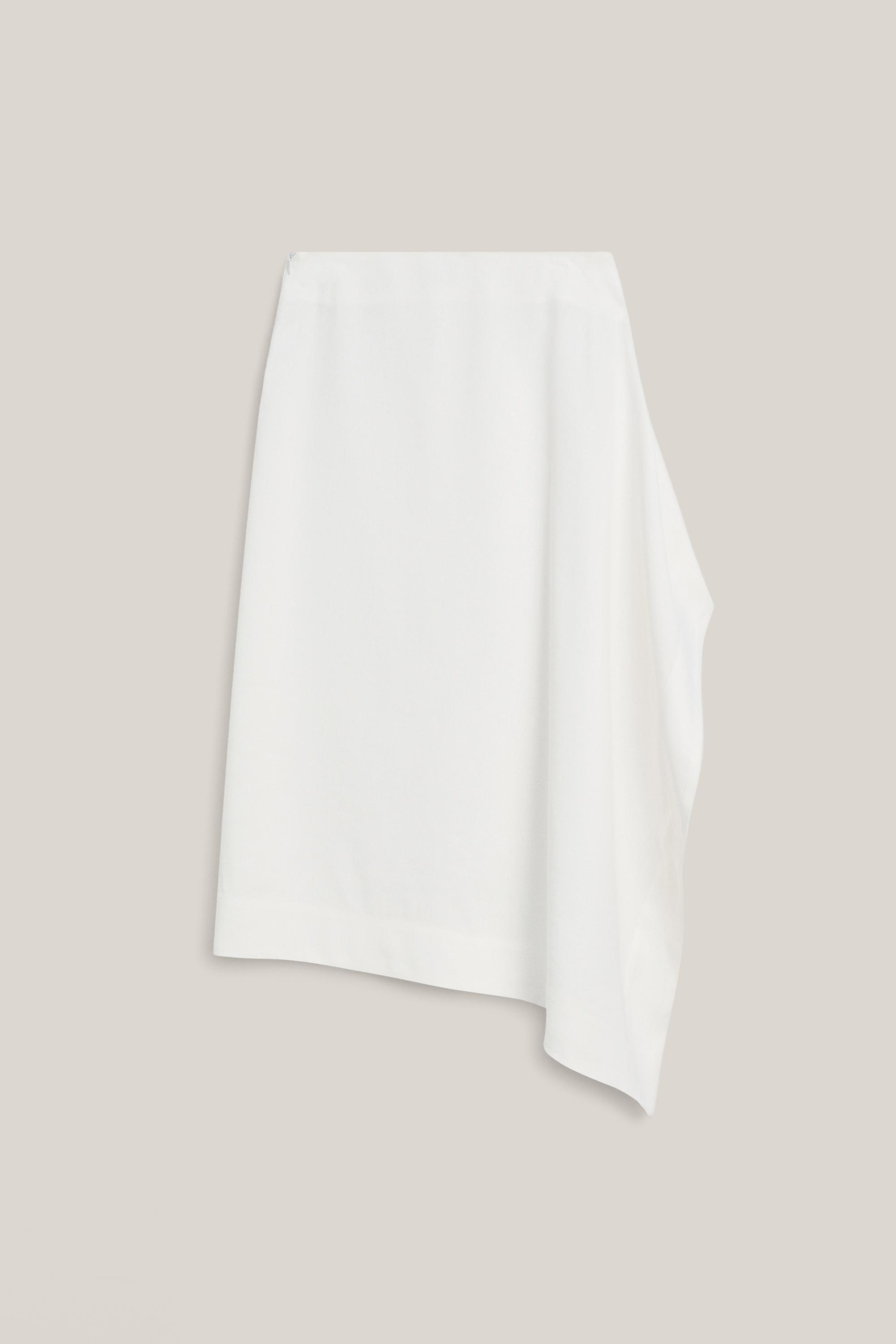 Flowing midi pareo skirt - LIMITED EDITION — WHITE