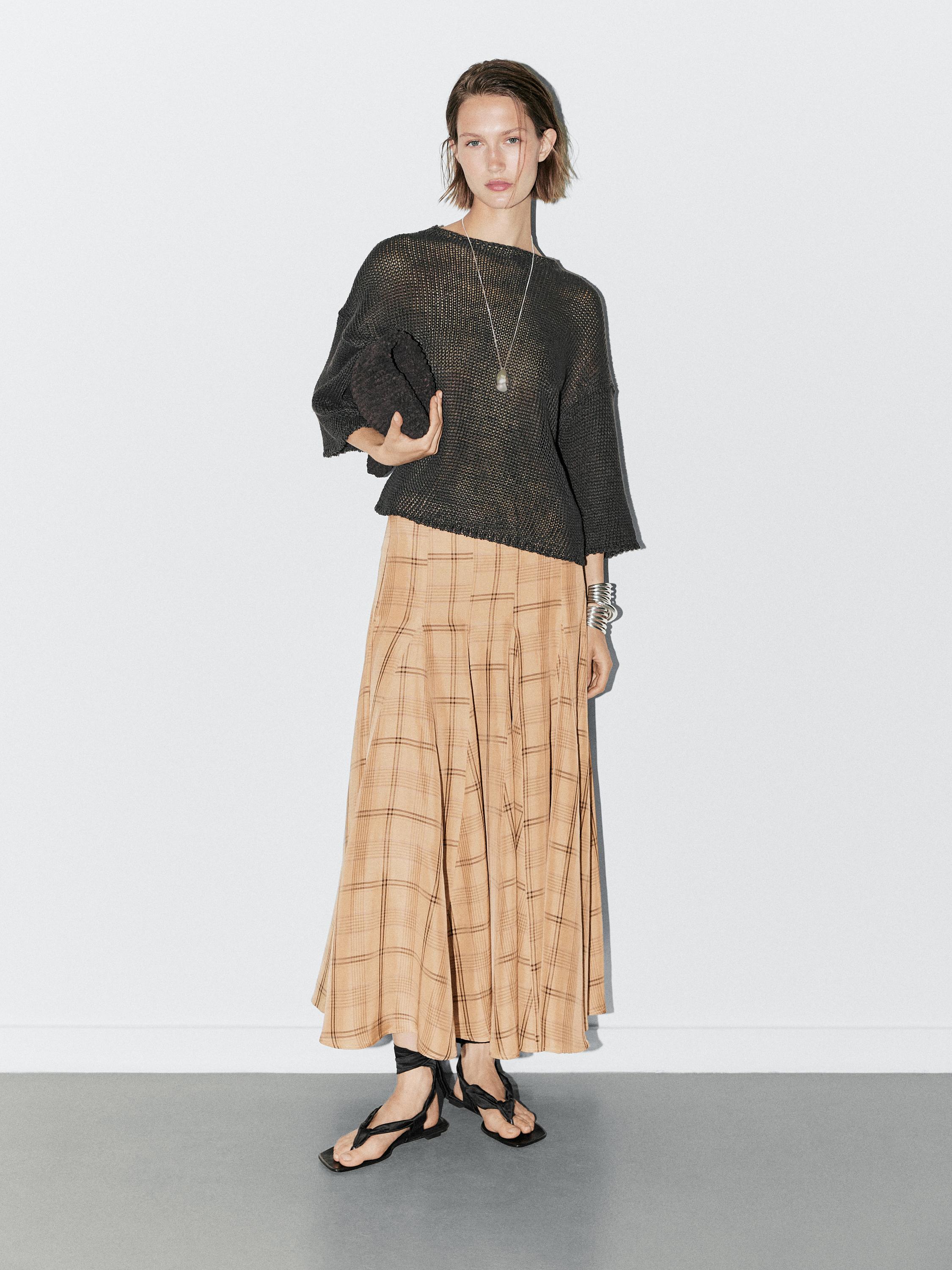 Oversize short sleeve sweater - STUDIO