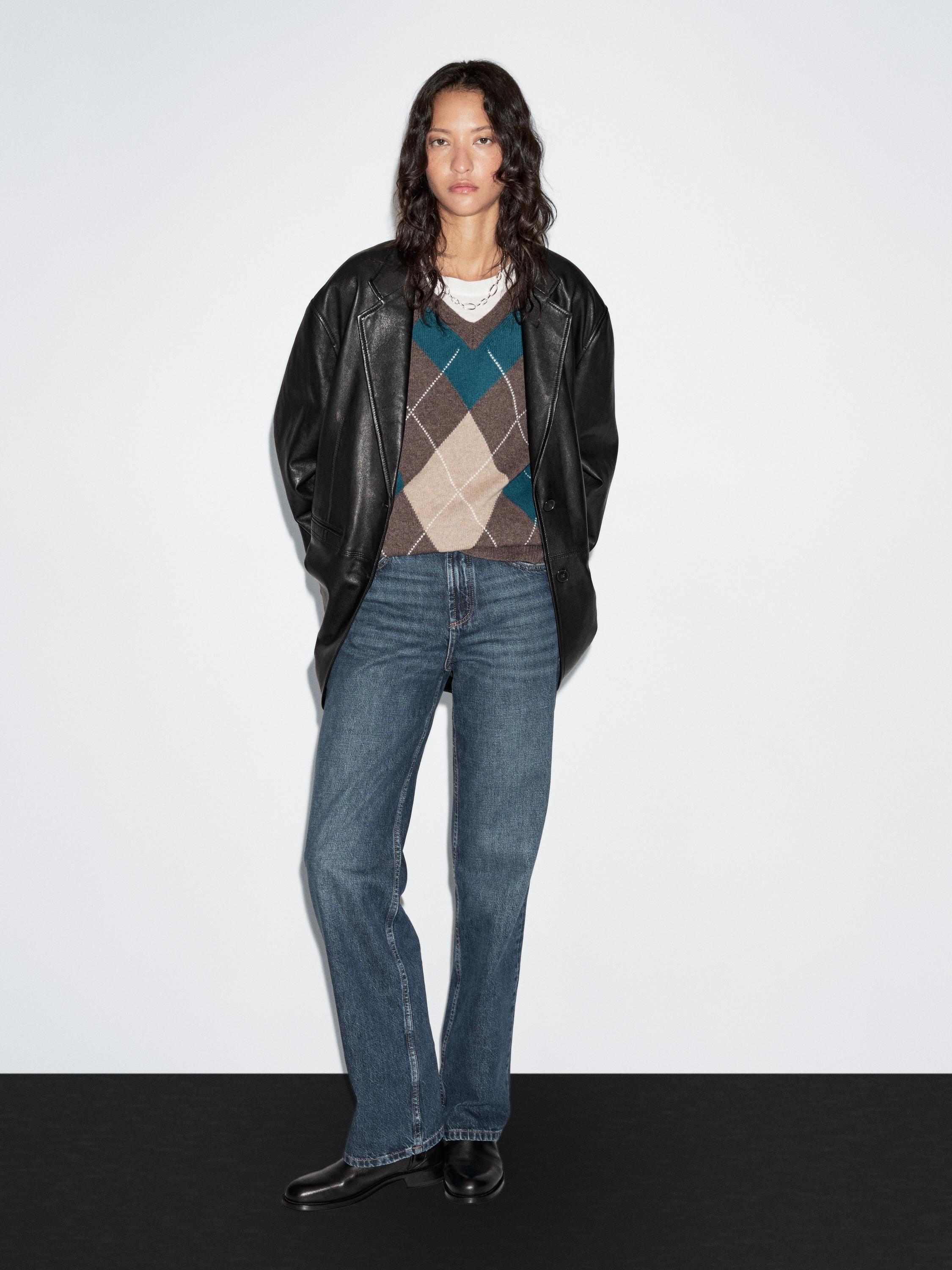 Blazer kulit nappa lembut