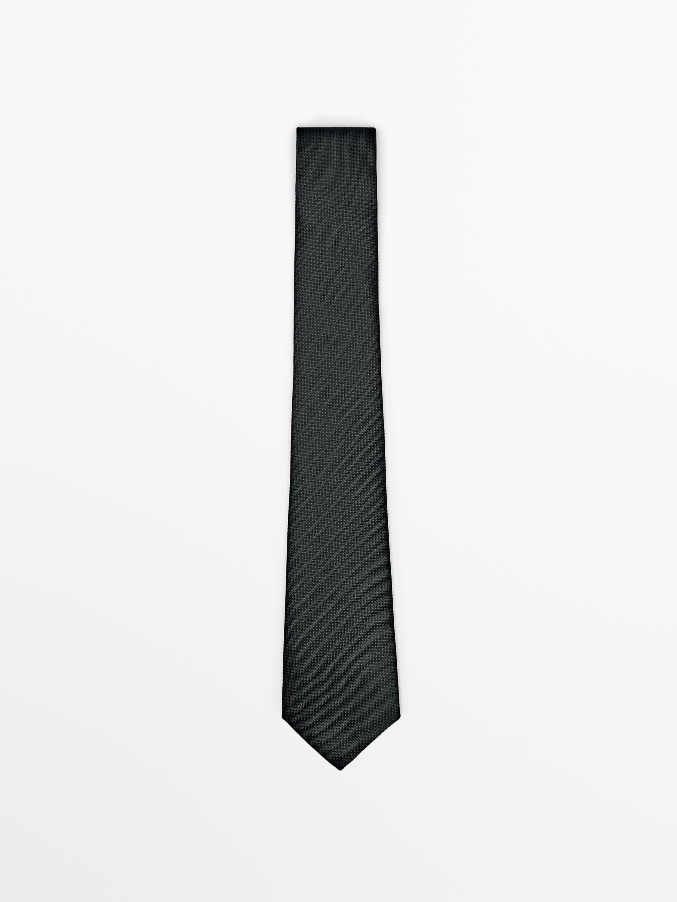 Cravate 100 % soie de mûrier