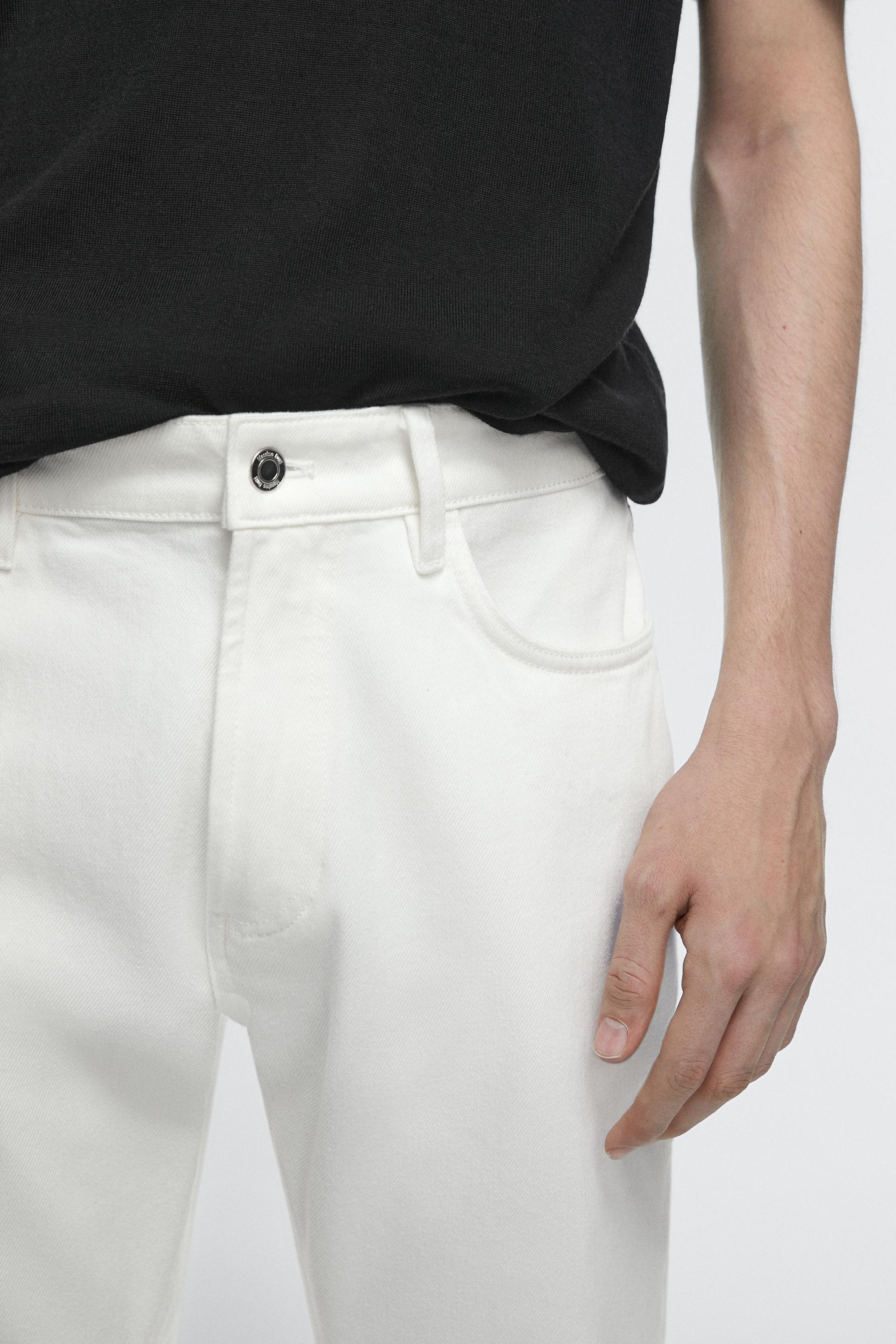 Slim fit jeans — WHITE