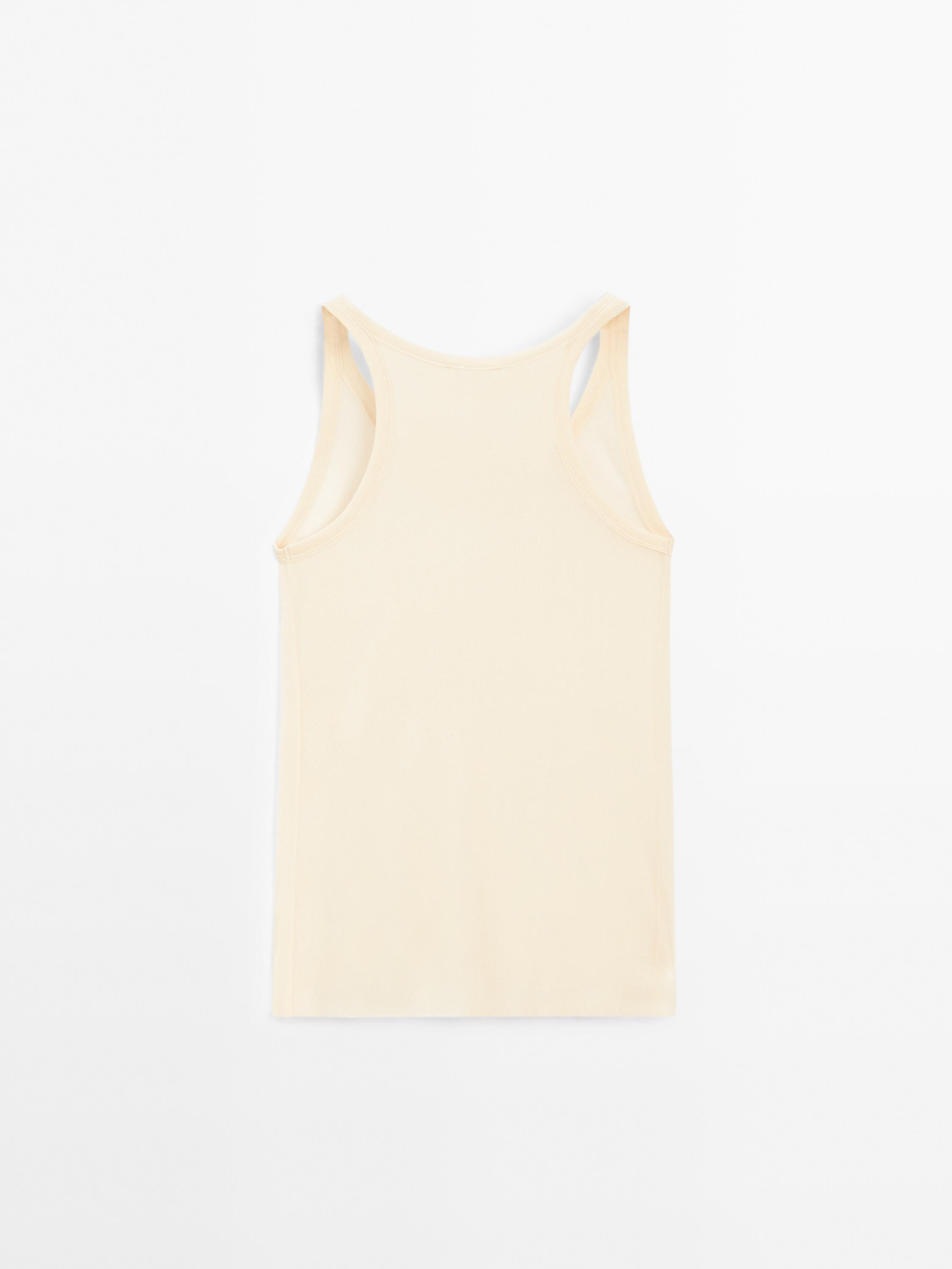 100% mulberry silk strappy top - Limited Edition