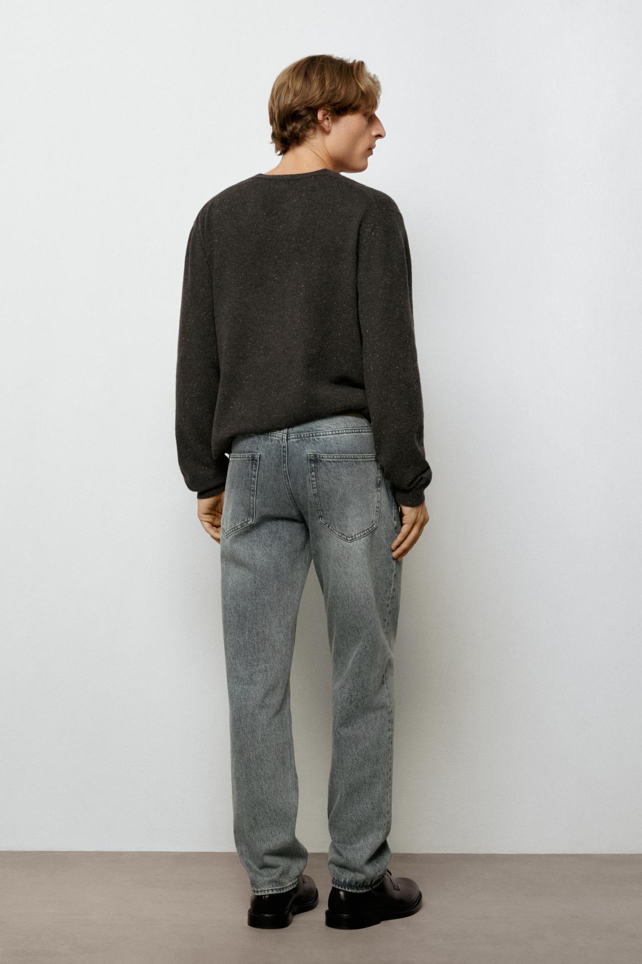 Tapered fit jeans — MEDIUM BLUE