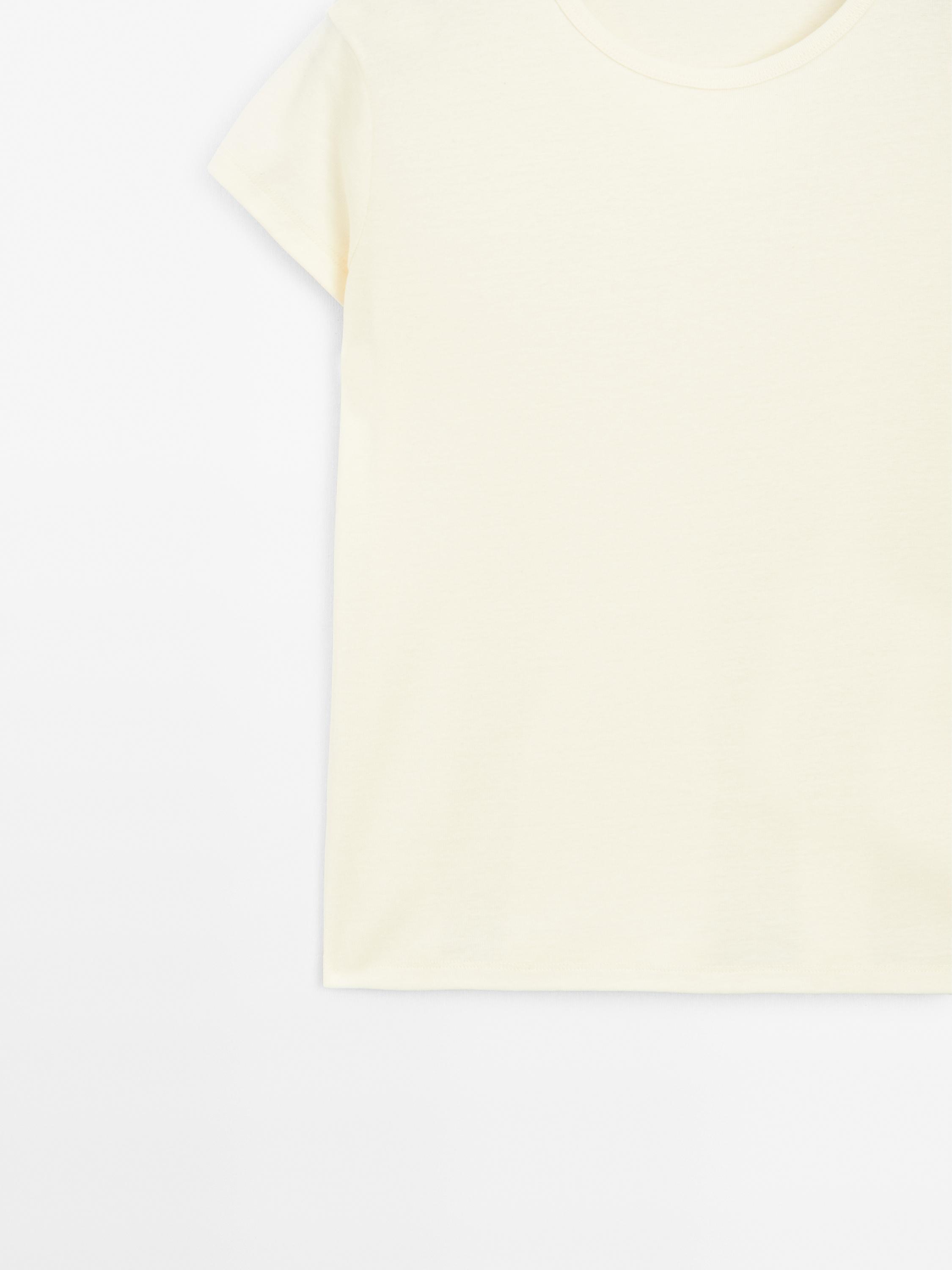 100% mercerised cotton short sleeve T-shirt