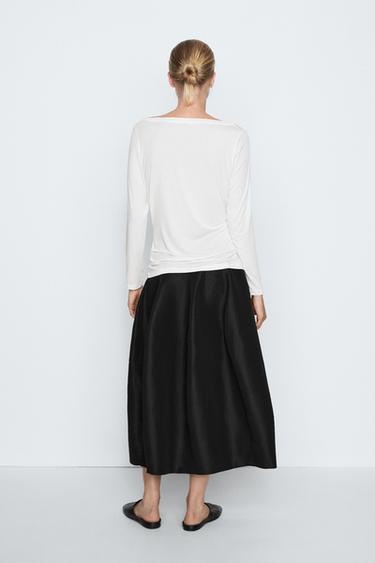 Long sleeve T-shirt - STUDIO — CREAM 3