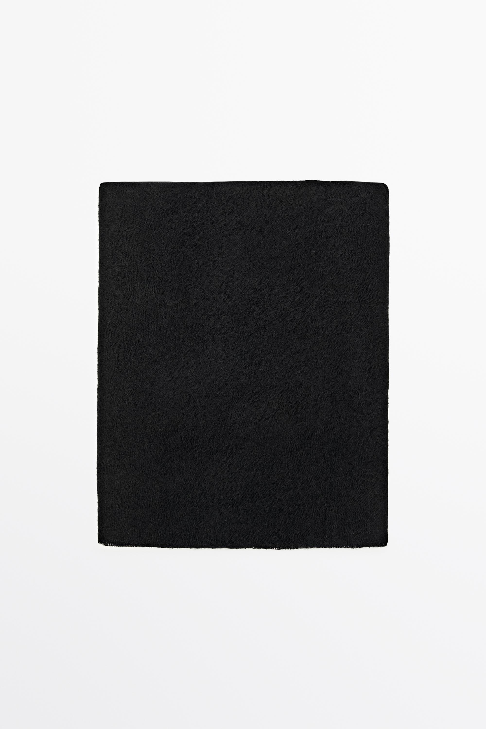 100% Cashmere scarf — BLACK