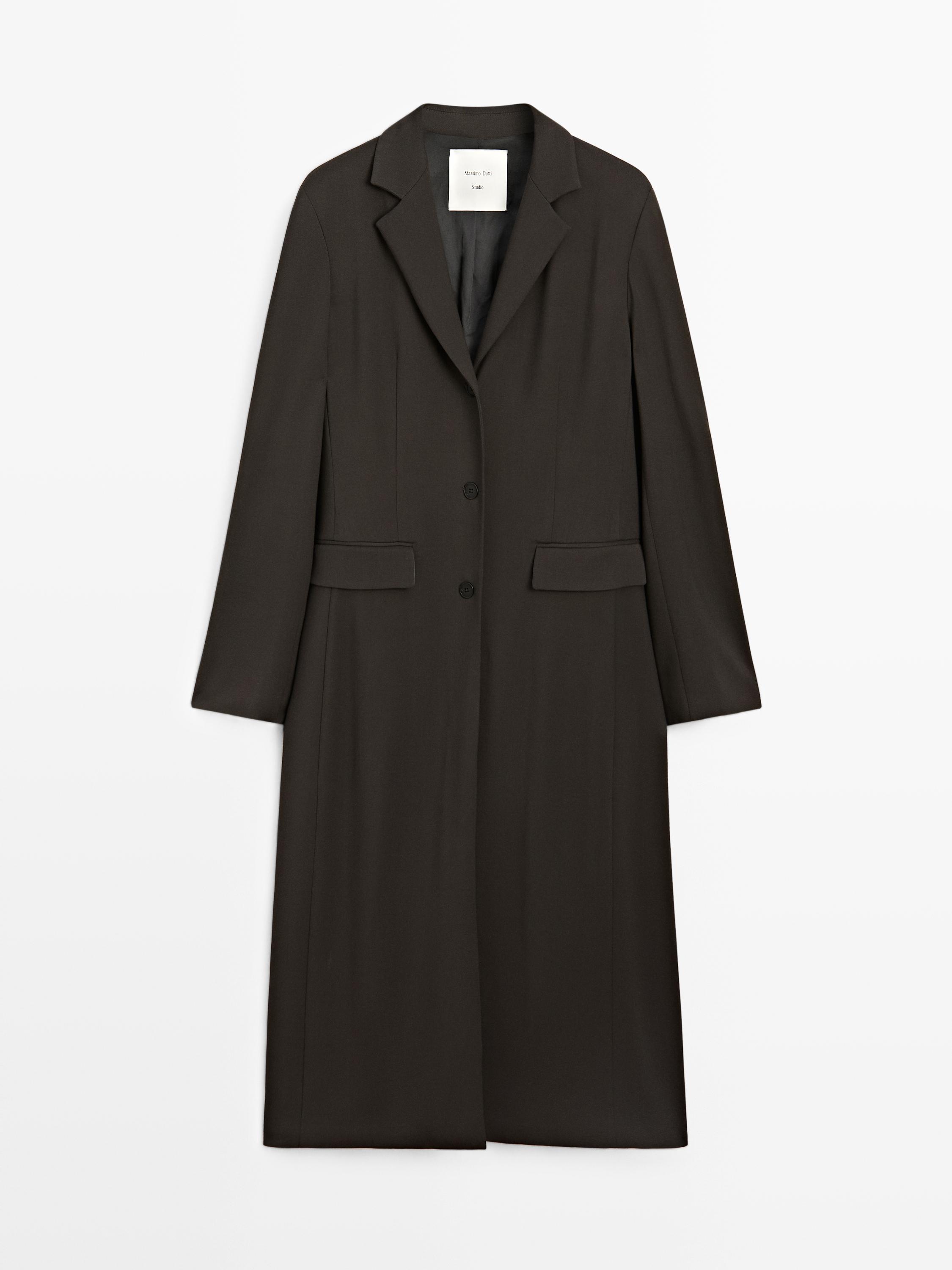 Long lightweight coat - STUDIO — BROWN