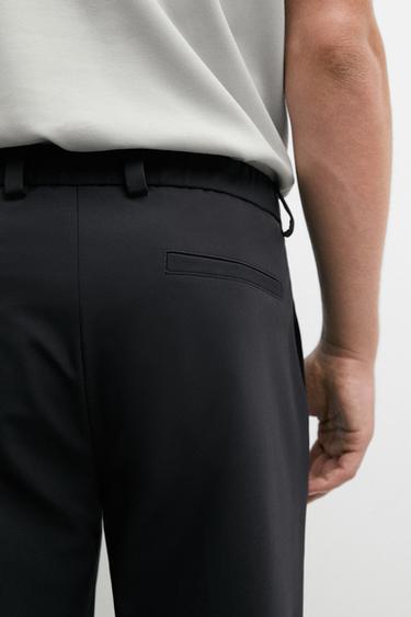 Regular-fit technical pants — NAVY BLUE 8
