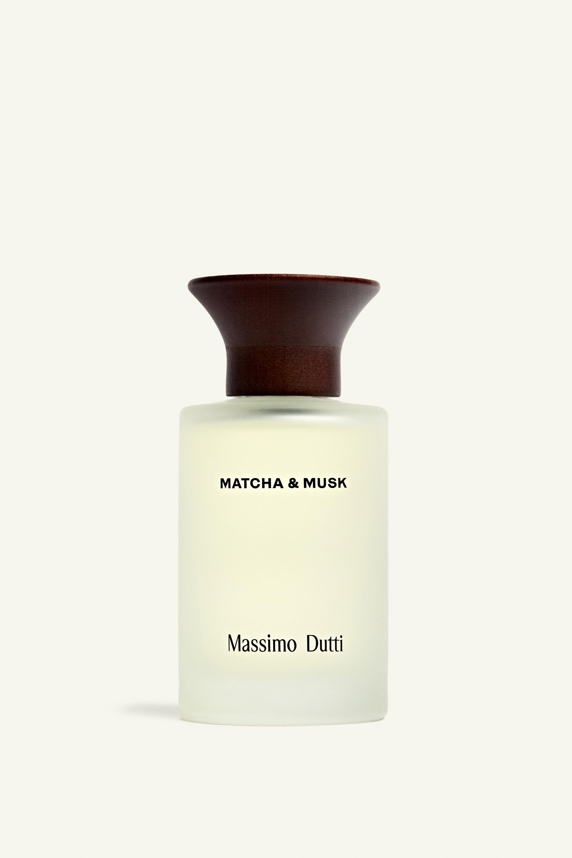 (100ML) MASSIMO DUTTI MATCHA & MUSK EAU DE PARFUM — PALE GREEN