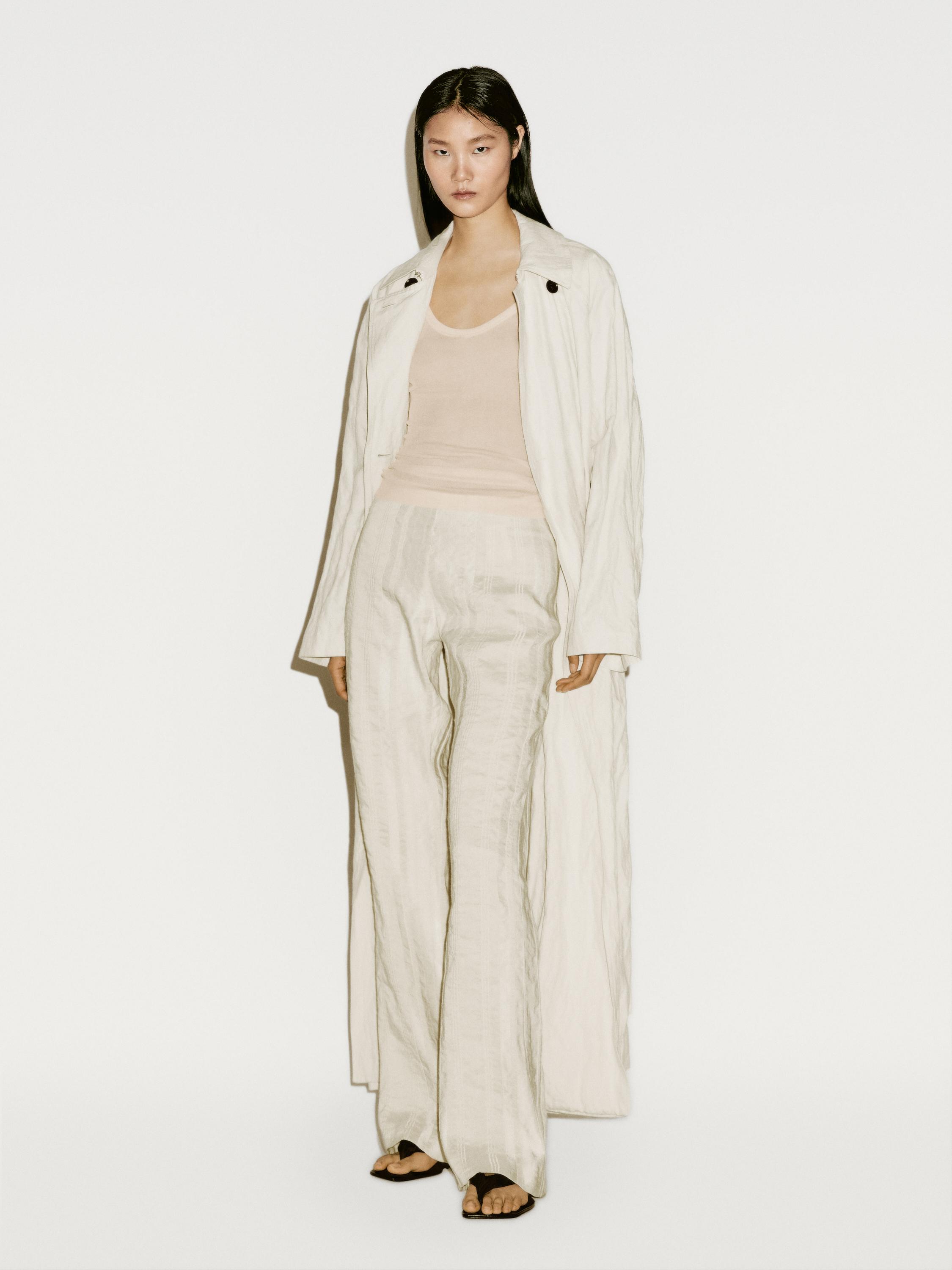 H&M DIVIDED Pantalon Cargo Femme Beige Détendu Droit W32 L31 H&M DIVIDED Pantalon Cargo Femme Beige Détendu Droit W32 L31