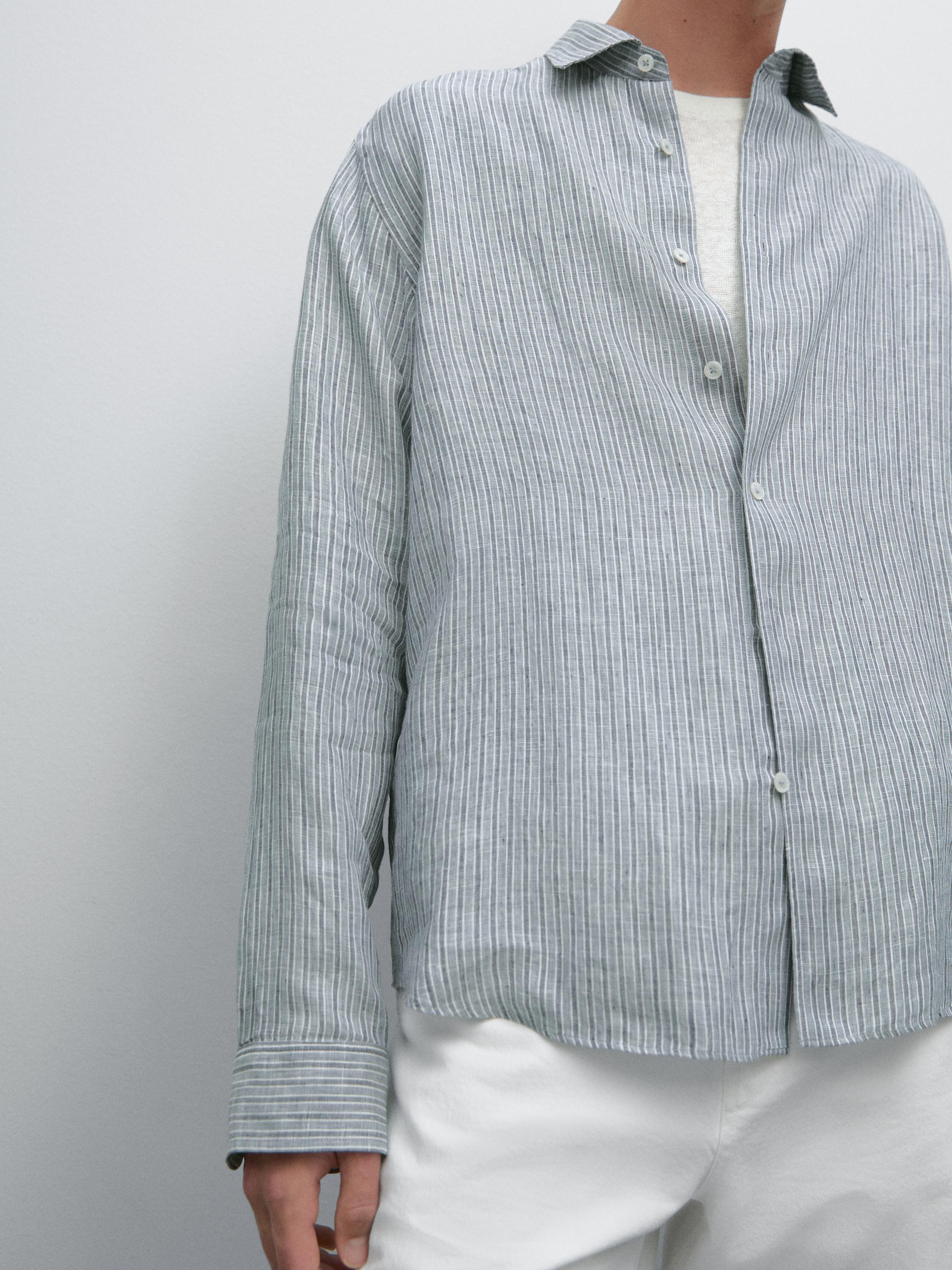 Regular fit striped shirt