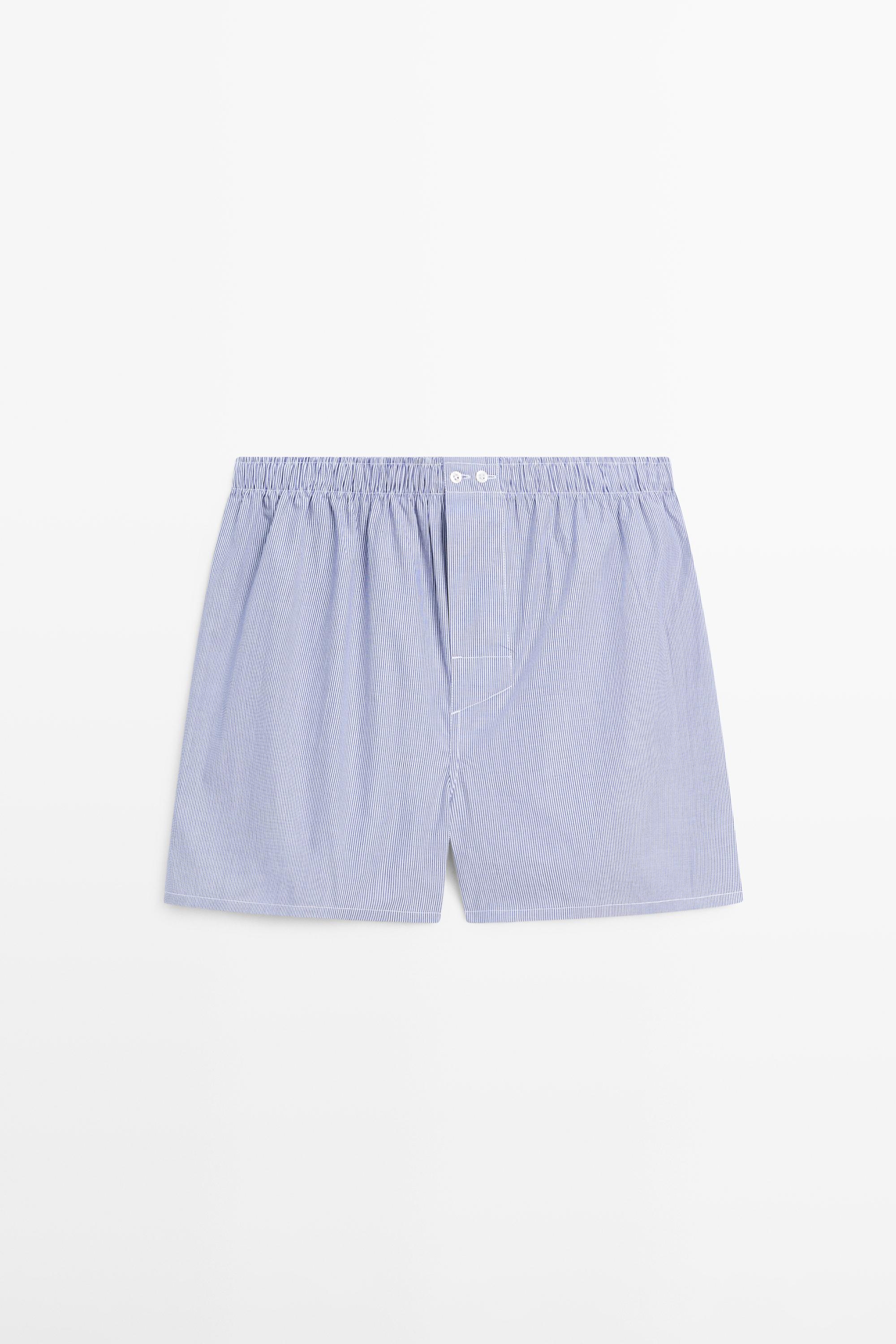 Boxershorts aus 100 % Baumwolle mit Streifen