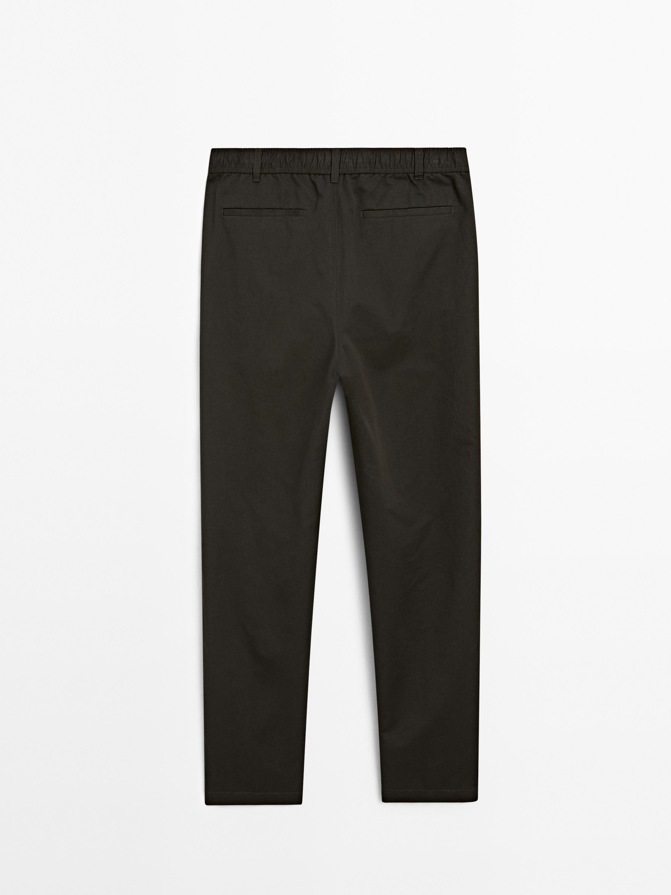 Cotton blend joggers