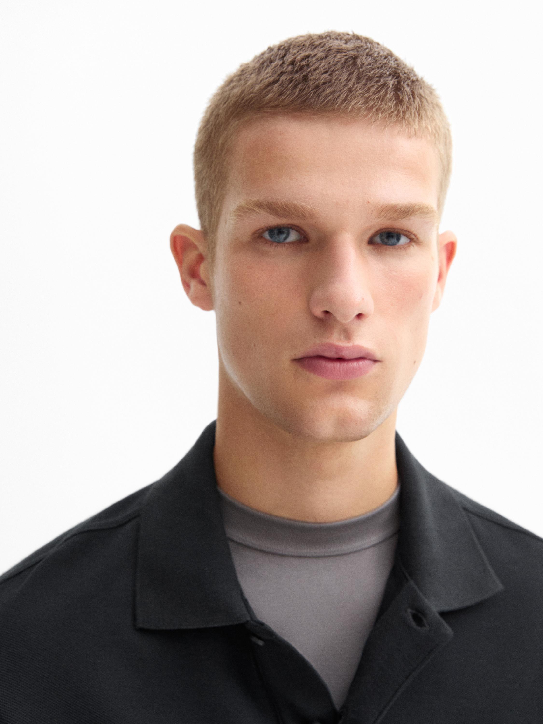 Polo à manches longues décontracté