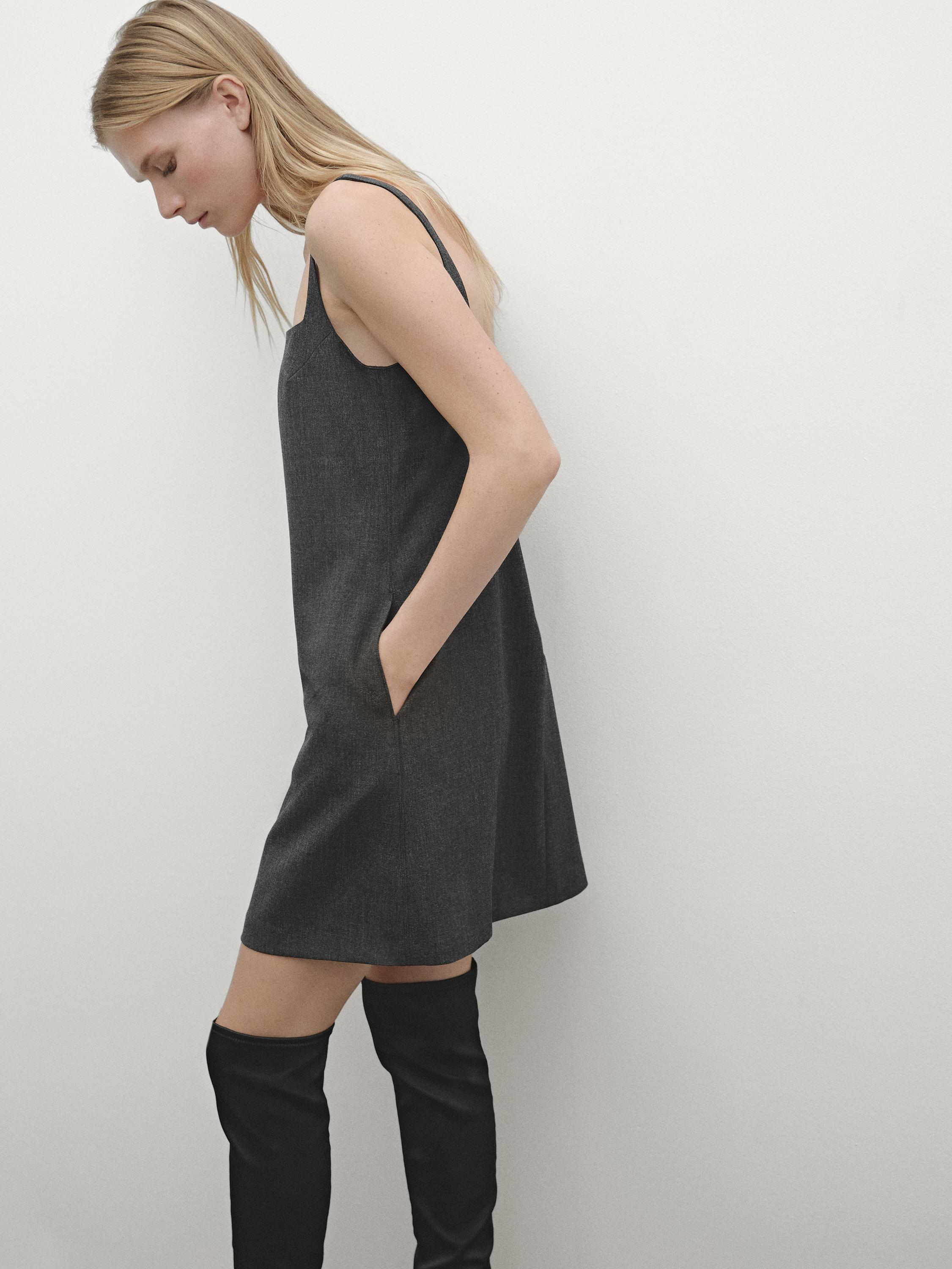 Strappy mini dress