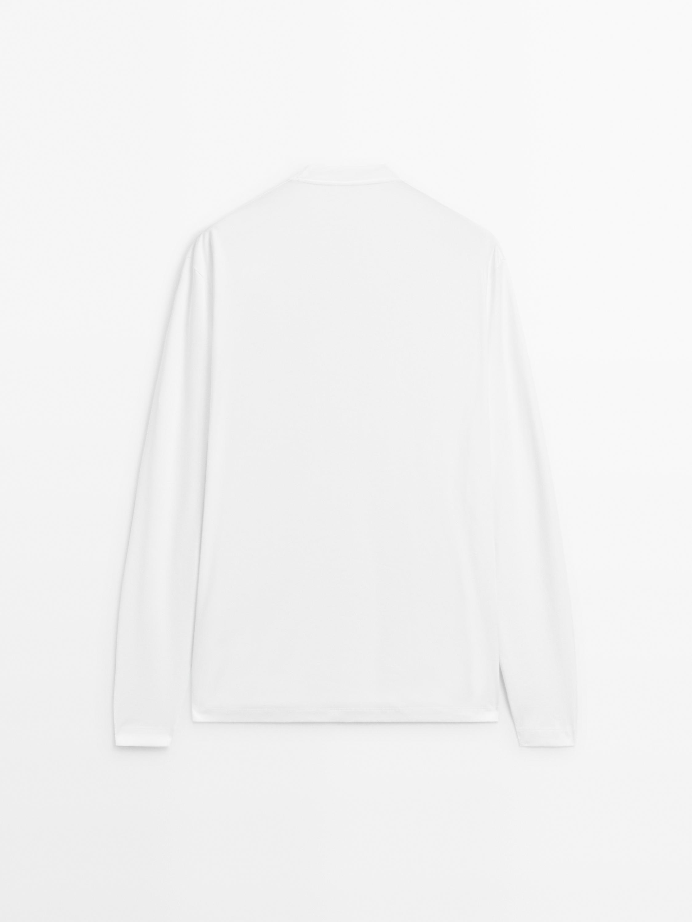 T-shirt manches longues en coton medium weight