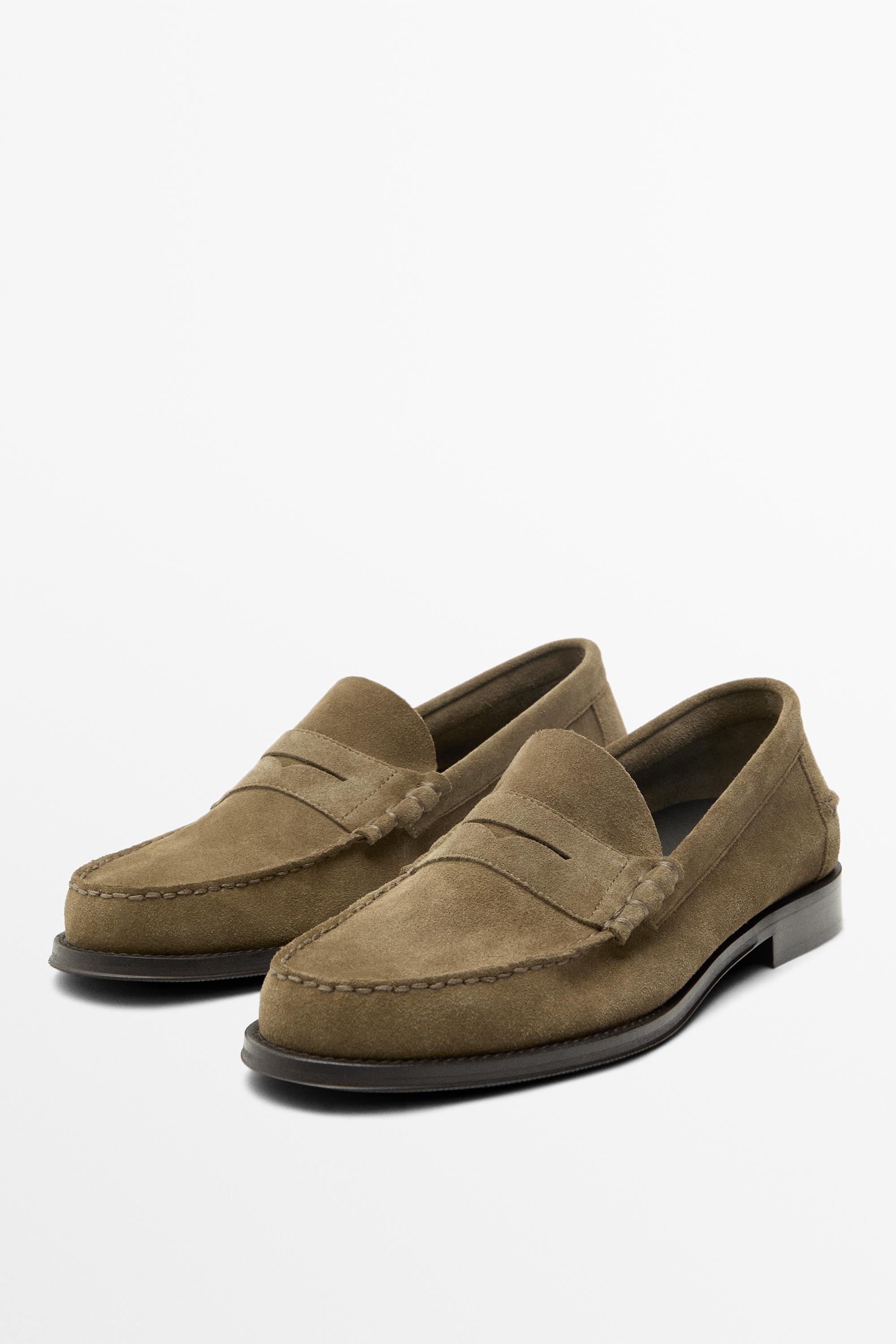 Penny loafers — STONE