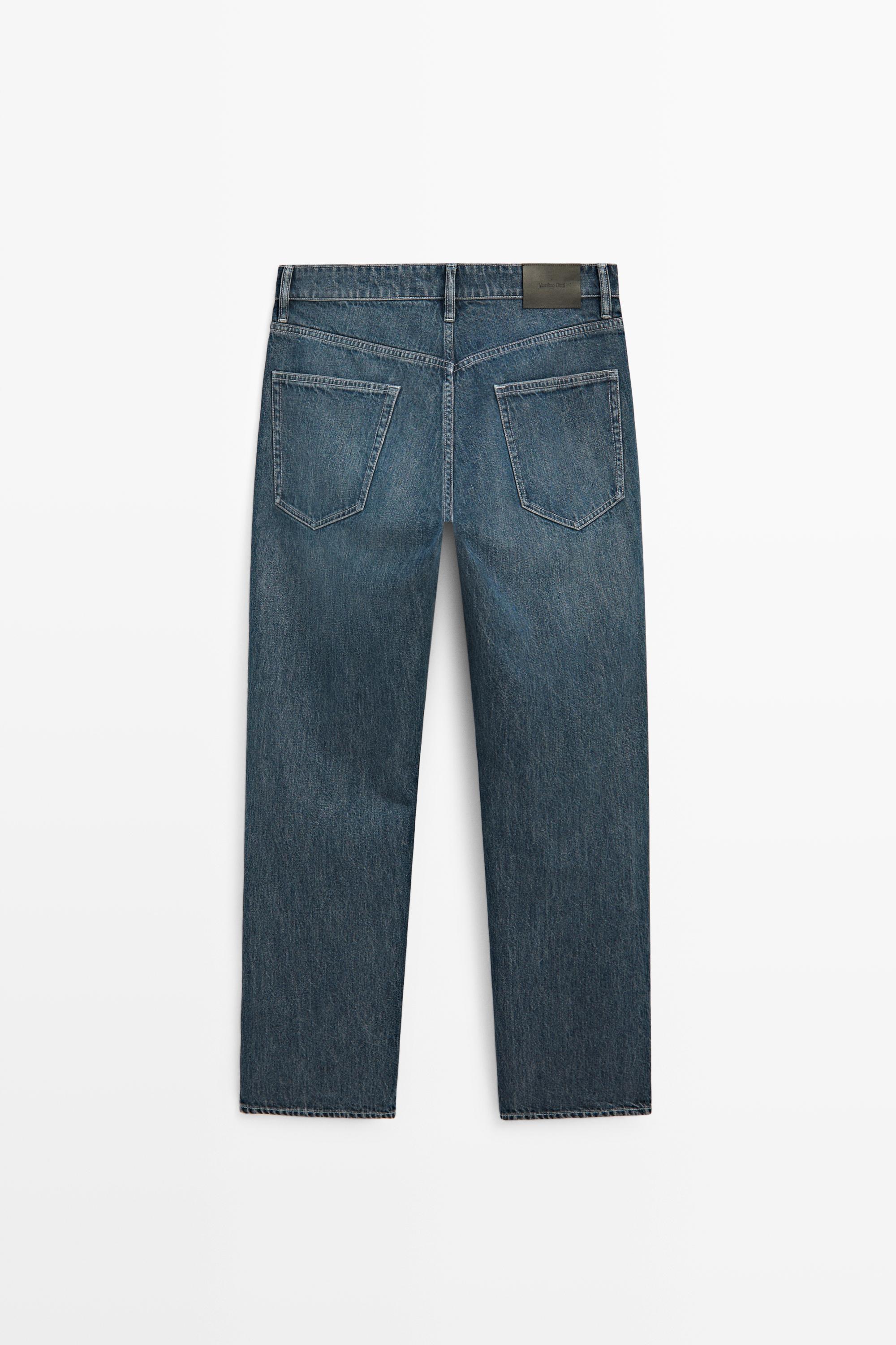 Tapered fit jeans — FADED BLUE