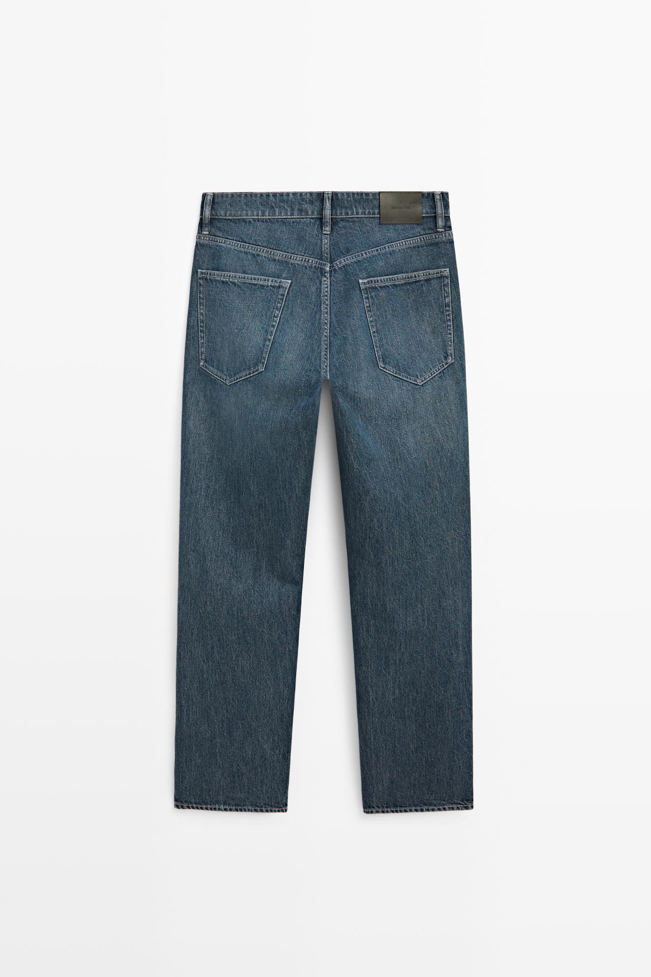 Tapered fit jeans — FADED BLUE