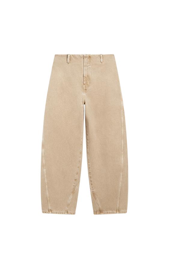 Bel detaylı barrel fit jean - LIMITED EDITION