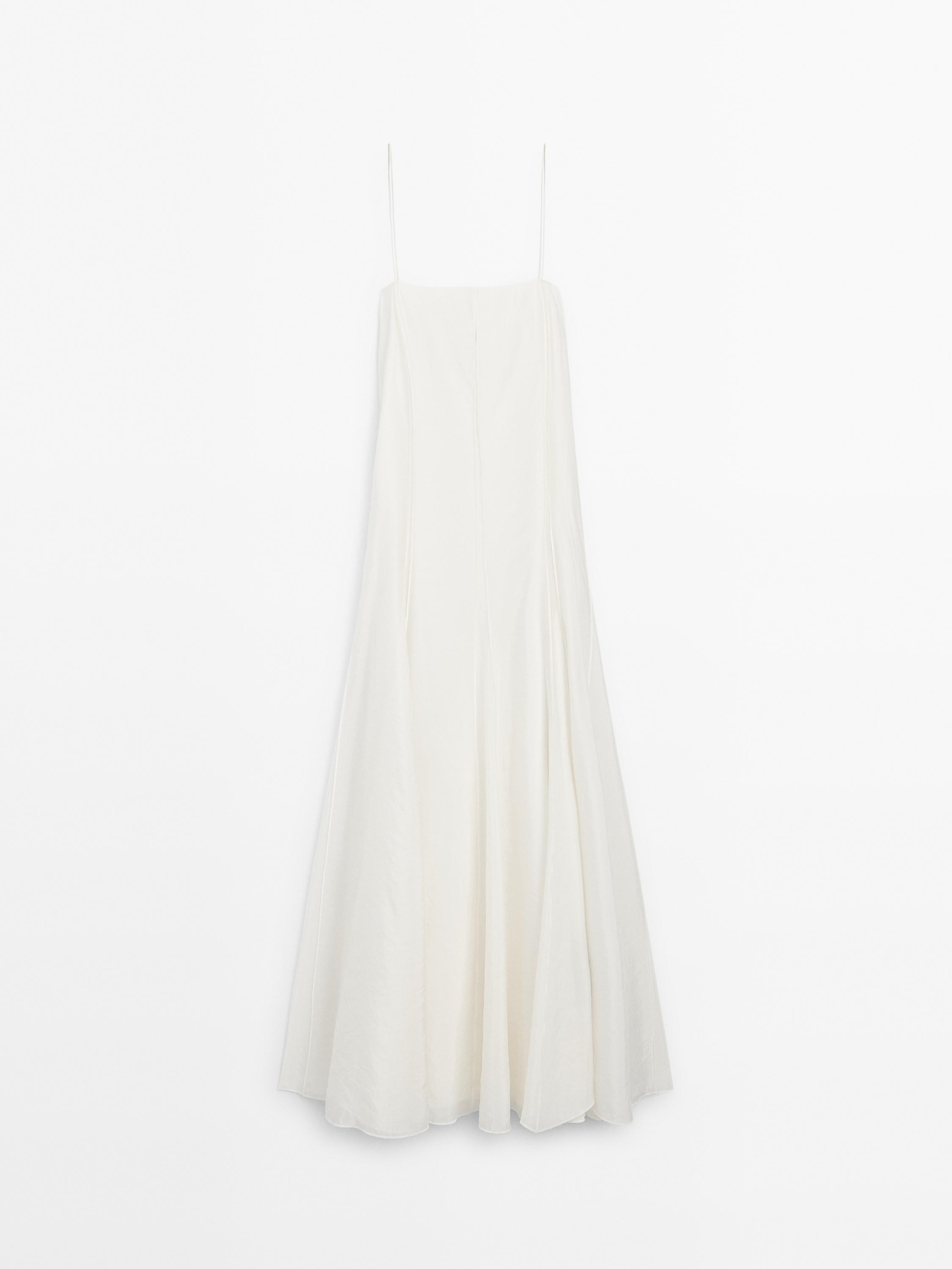 Long flowing strappy dress
