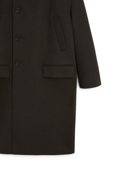 Long wool coat with pockets - LIMITED EDITION — BROWN 8