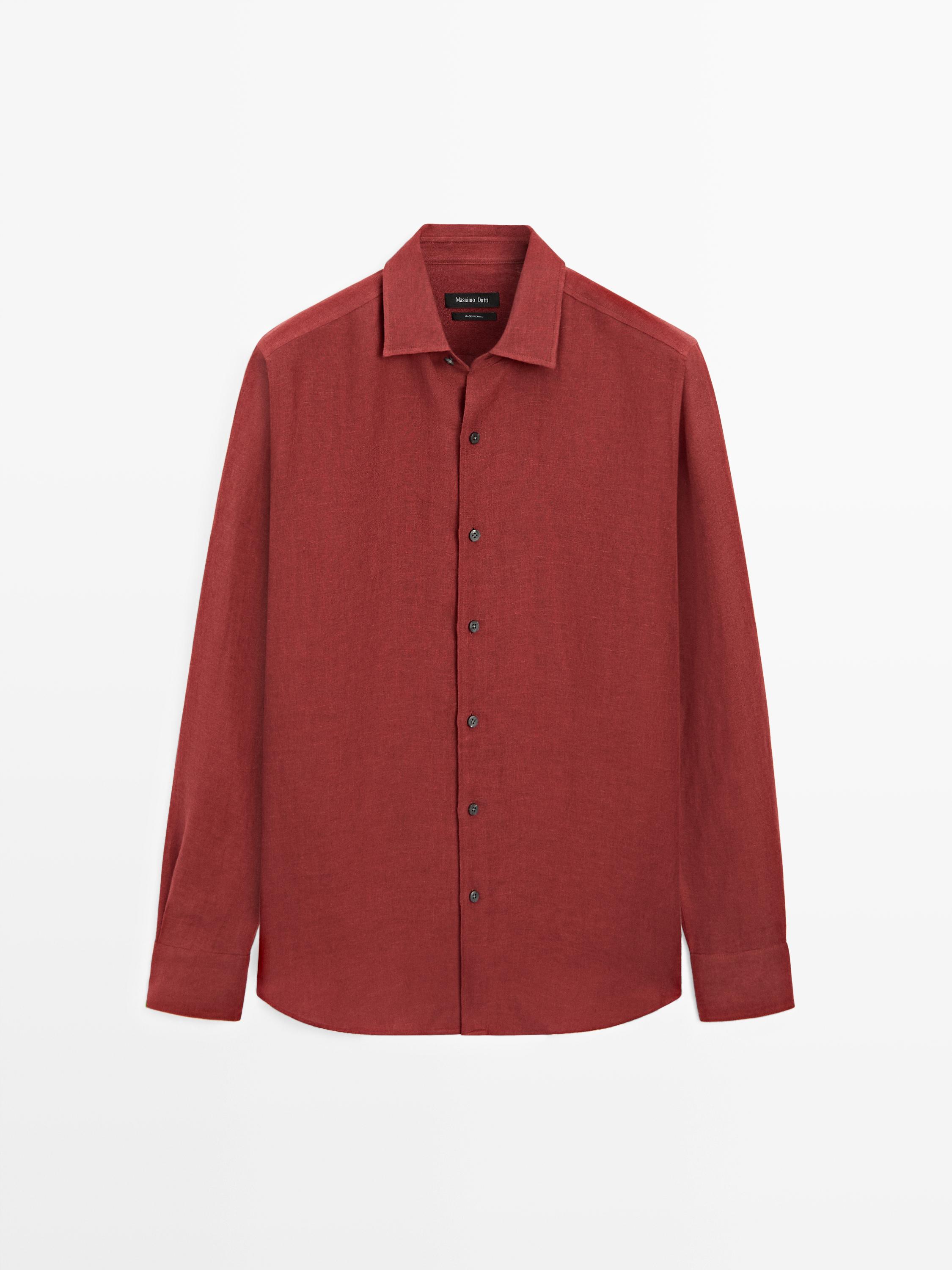 100% linen shirt