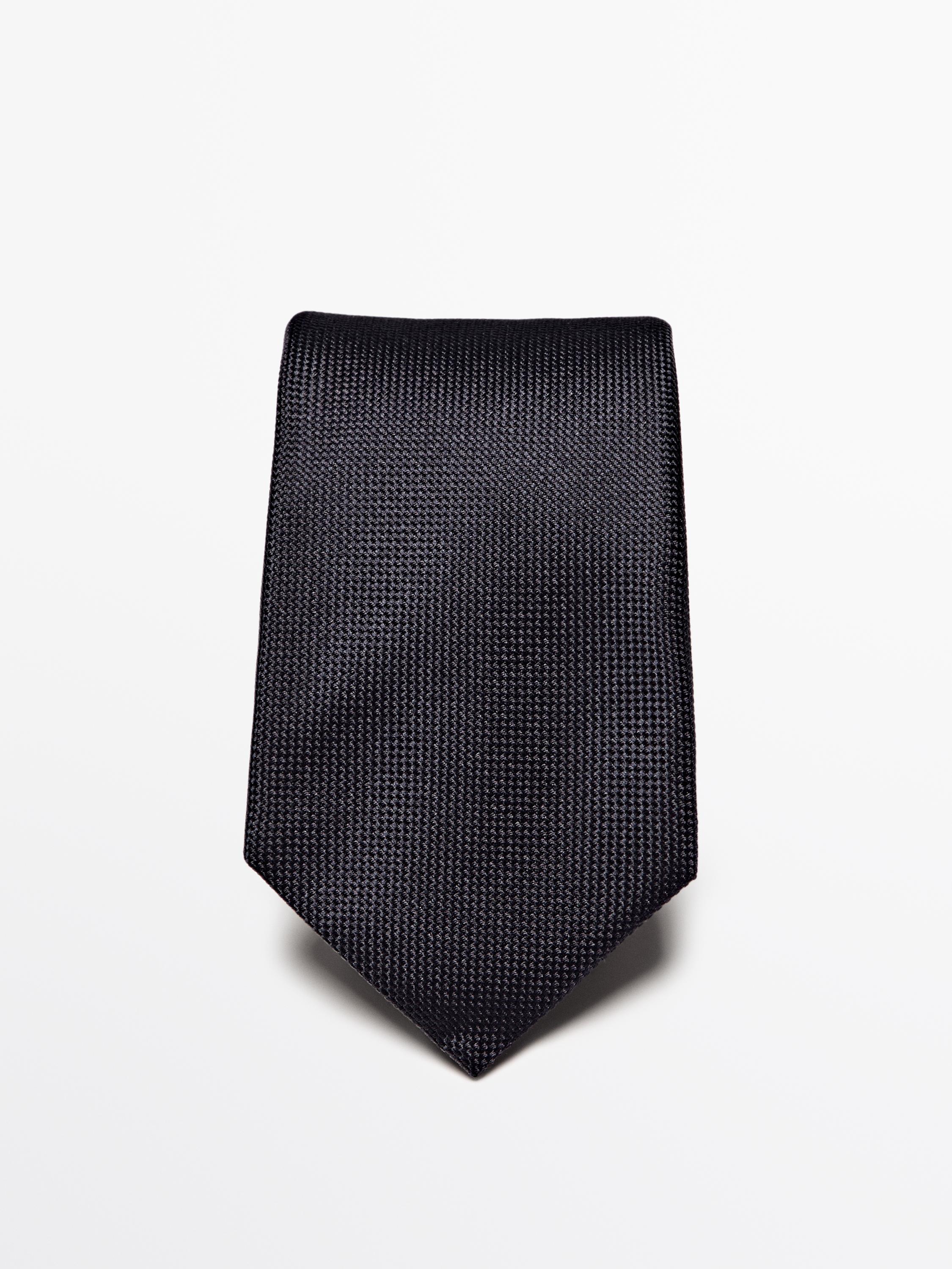Corbata 100% seda morera