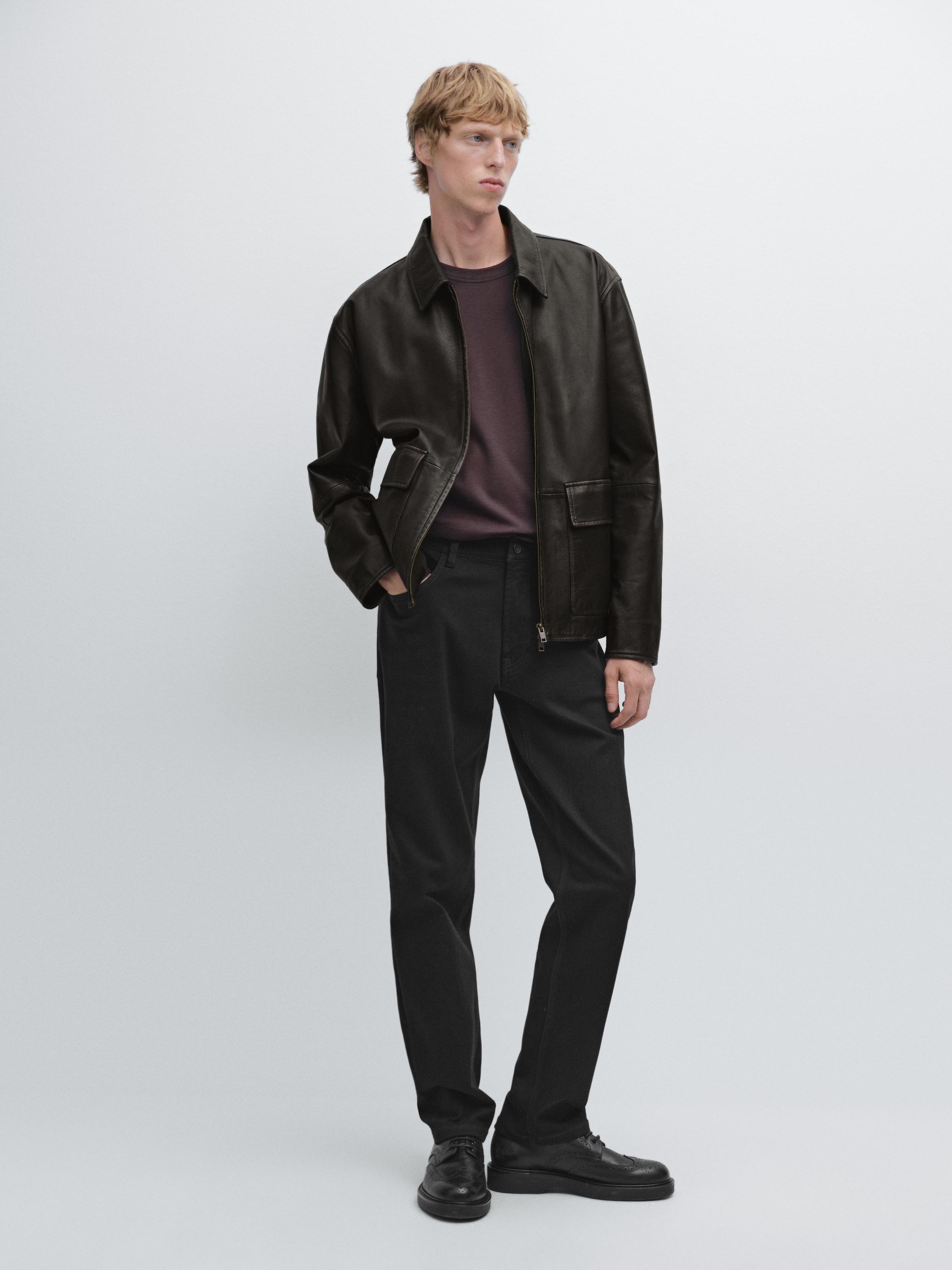 Tapered fit jeans