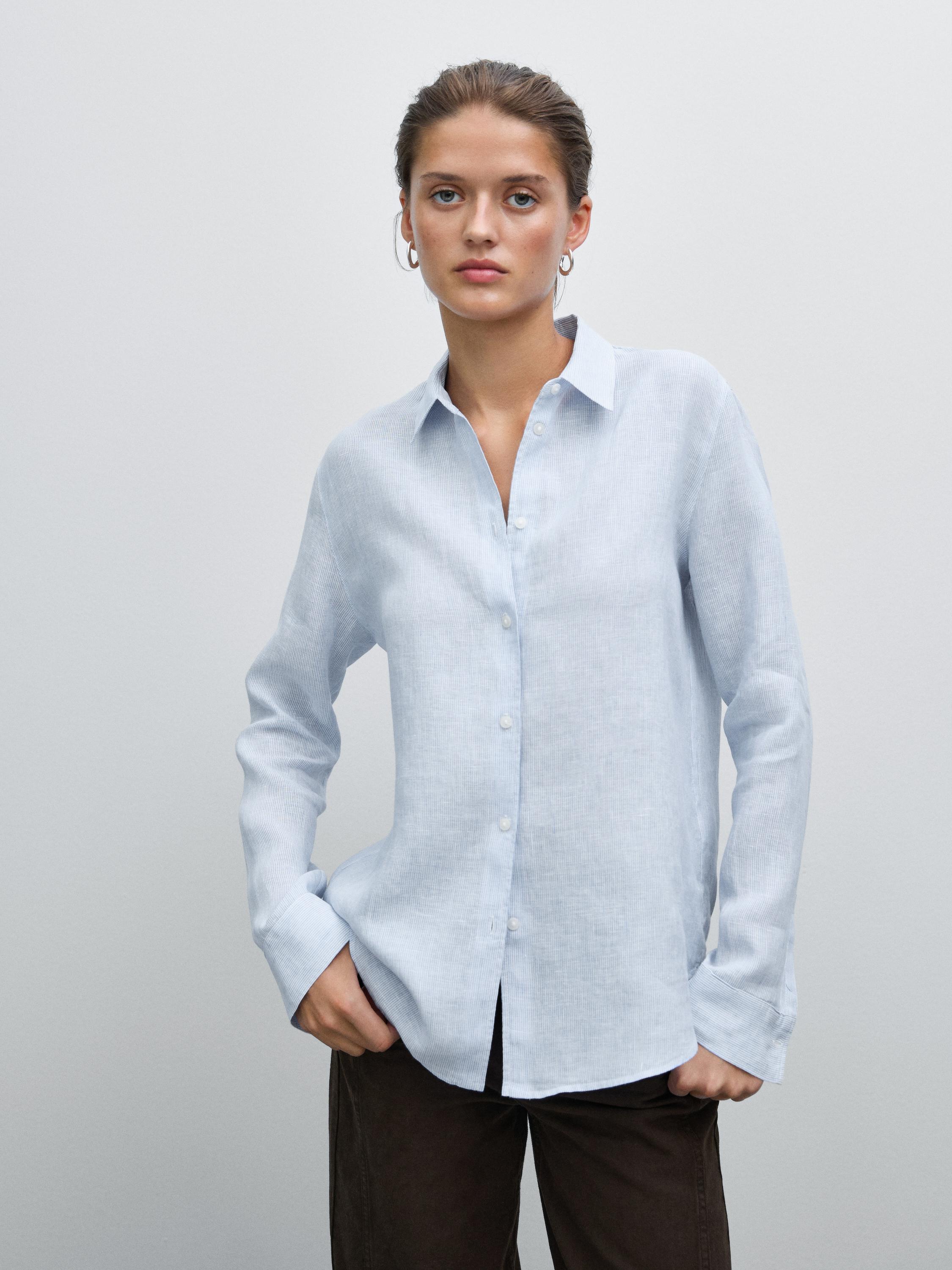 Chemises En Lin Pour Femme Massimo Dutti FR chemises-en-lin-pour-femme-massimo-dutti-fr