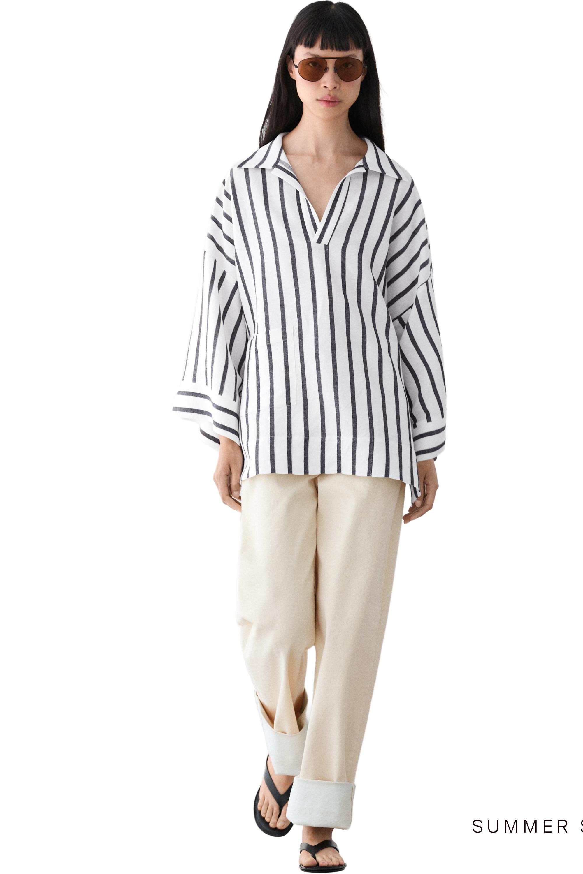 Straight-leg jeans with turn-up hems — CREAM