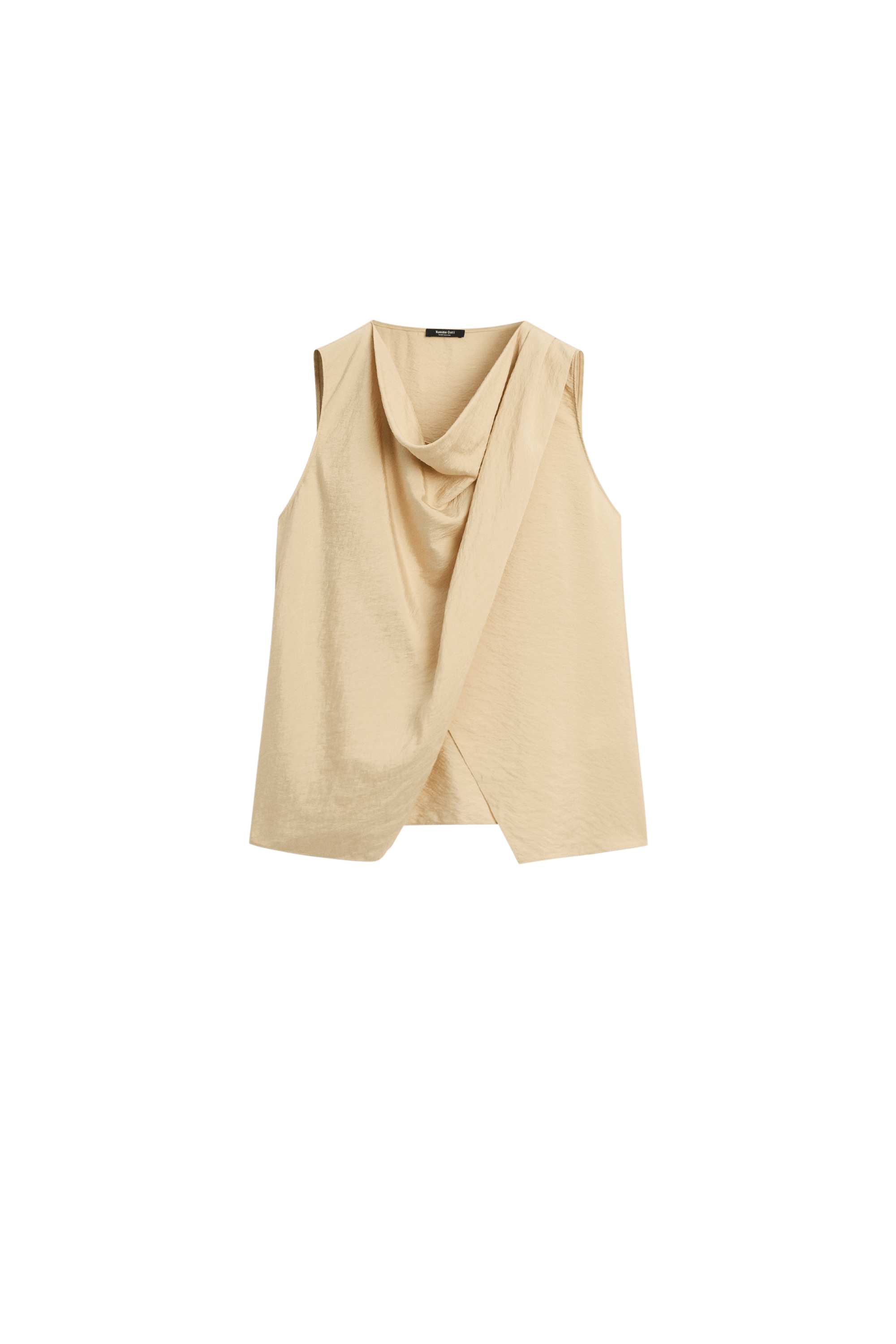 Massimo Dutti Drape detaylı dökümlü üst görsel 7