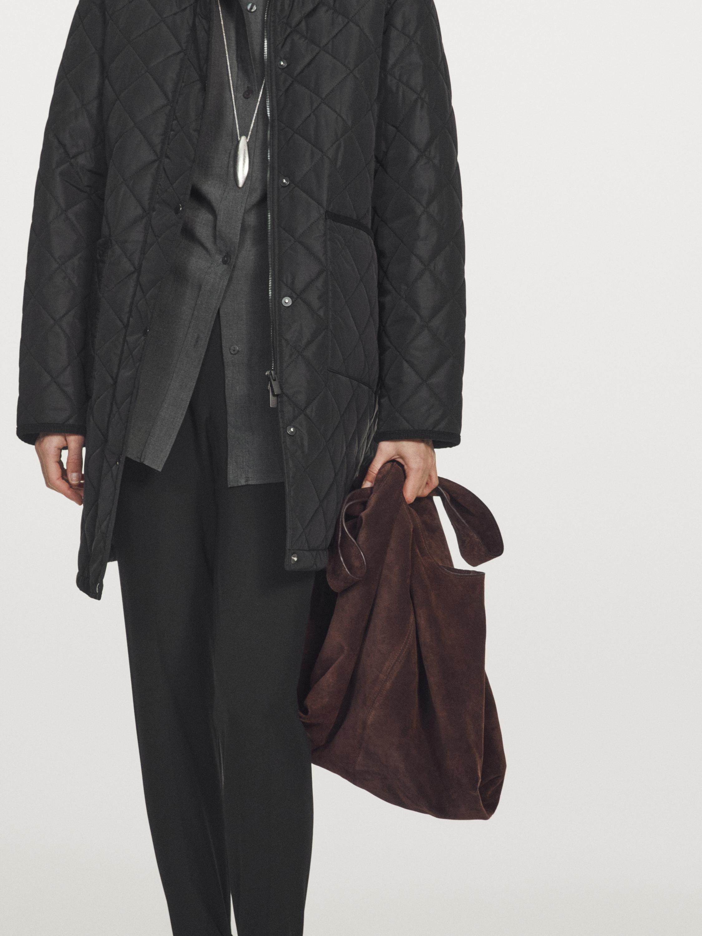 Leichte wasserabweisende Steppjacke