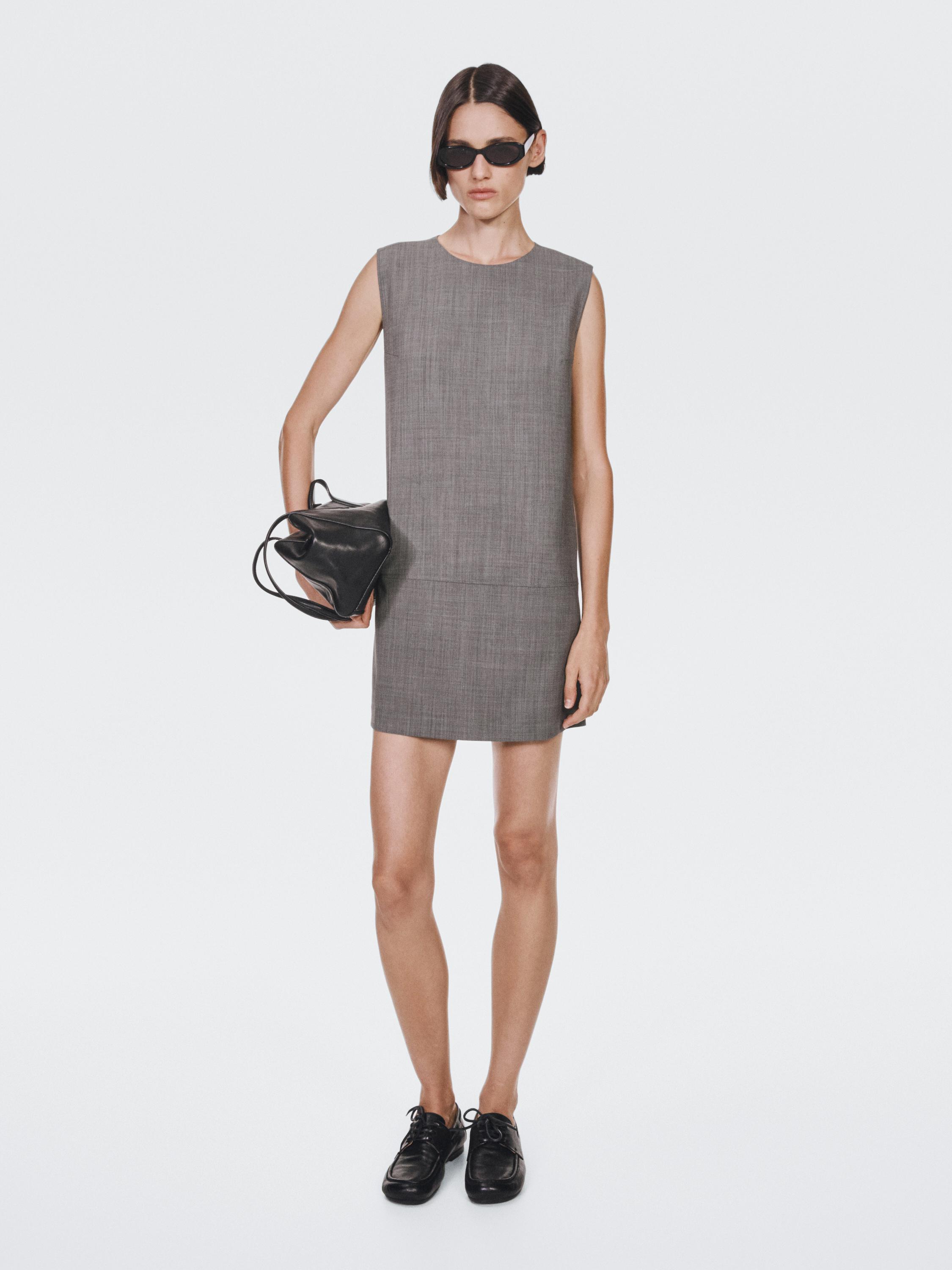 שמלת מלאנז' קצרה