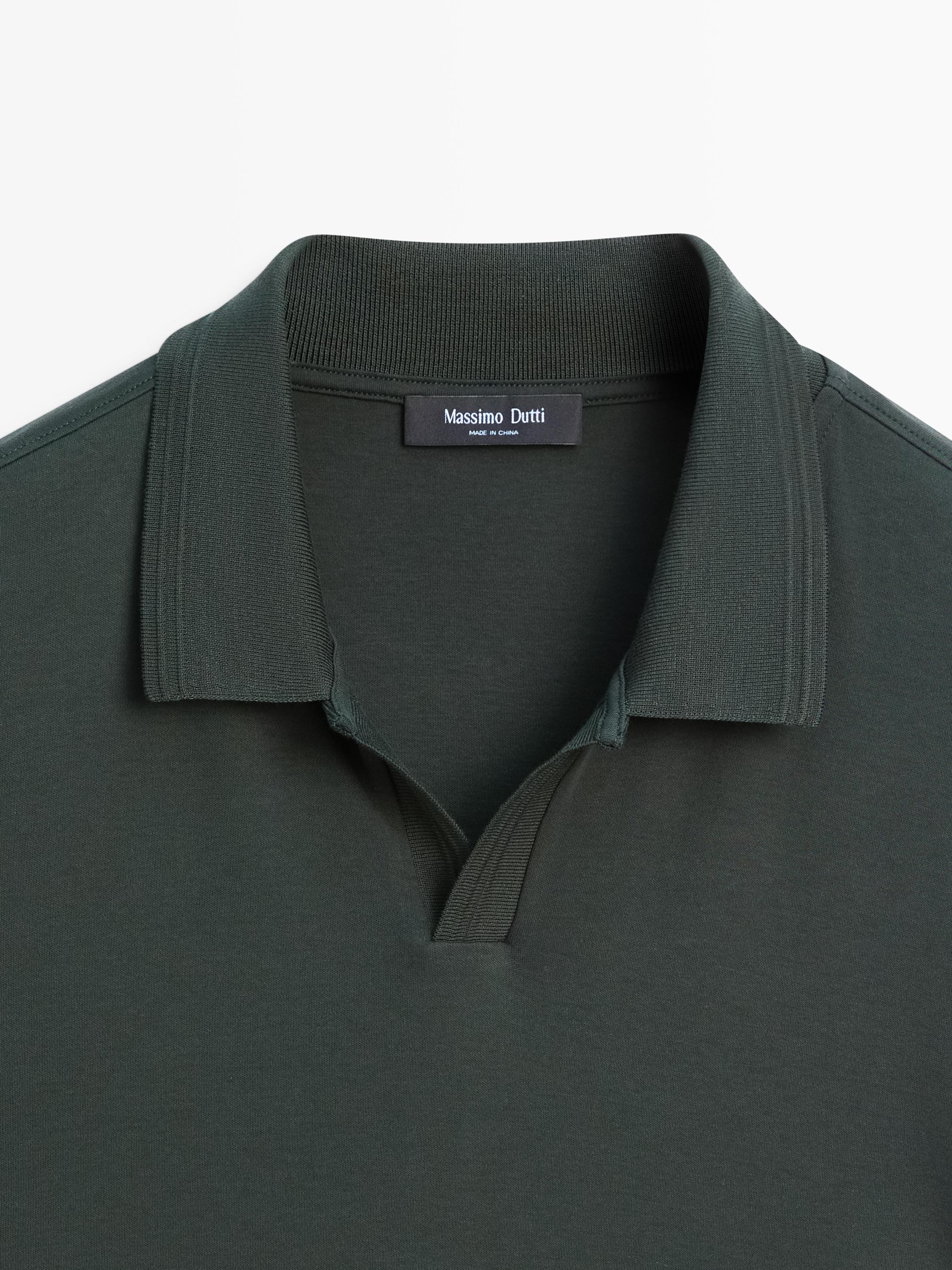 100% cotton short sleeve polo shirt — BOTTLE