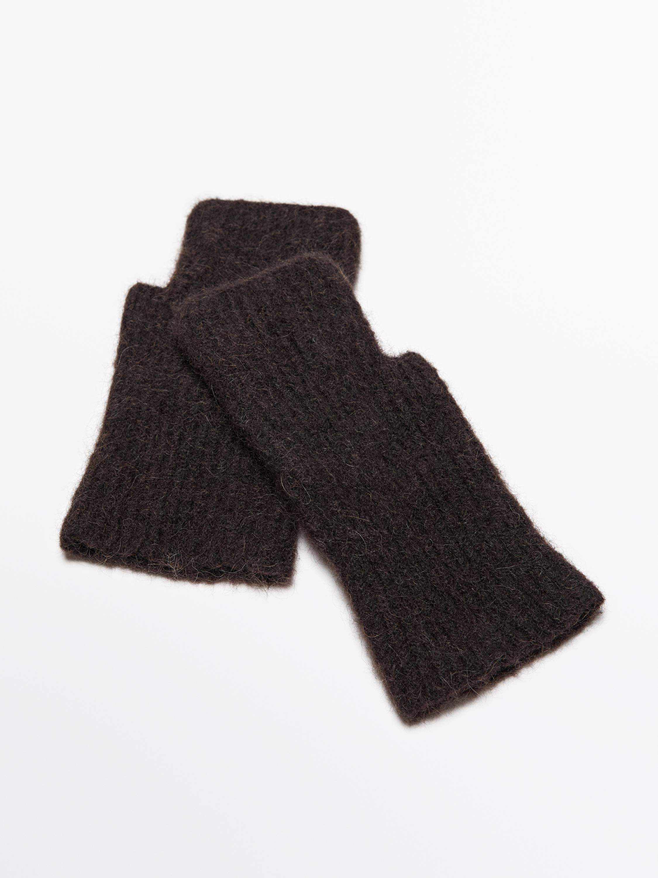 Alpaca blend mittens