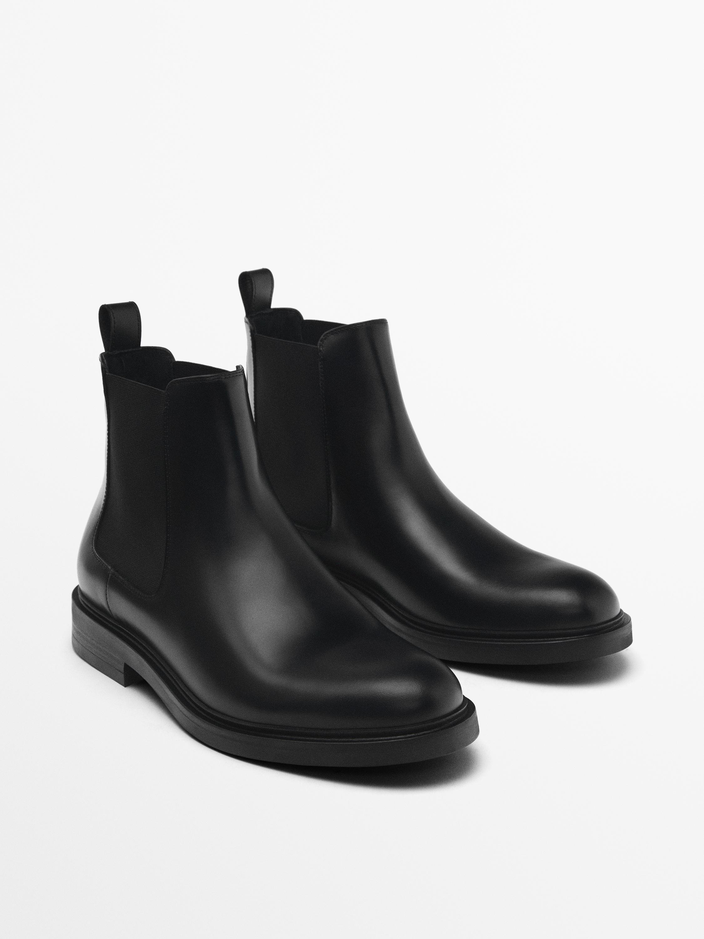 Chelsea Boot Botin Chelsea Mujer Massimo Dutti Botin Piel Massimo