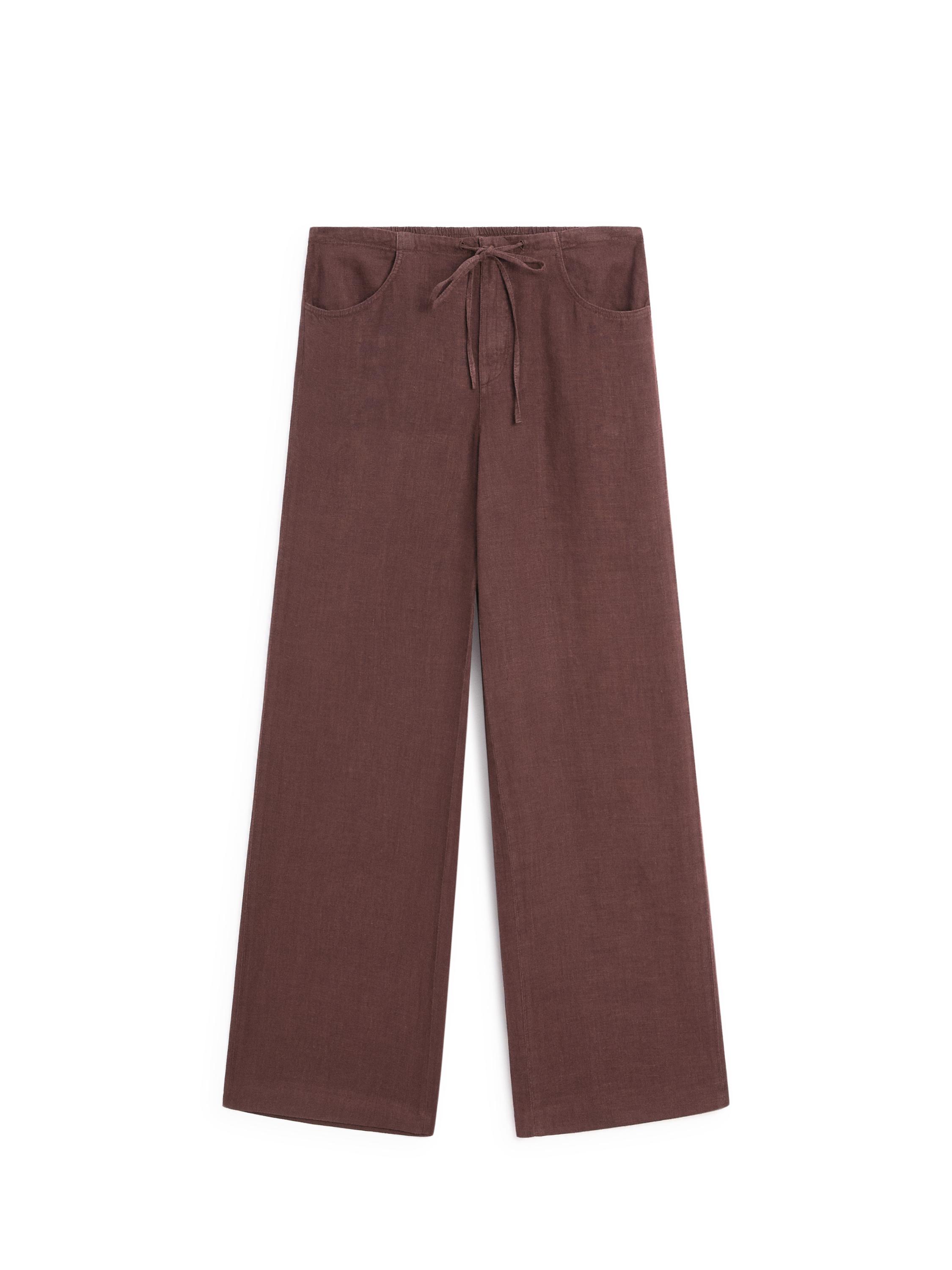 ★ Massimo Dutti★ 100 Linen Triple Pintuck Pants 050348342 5034834806_1_1_14.jpg?t=