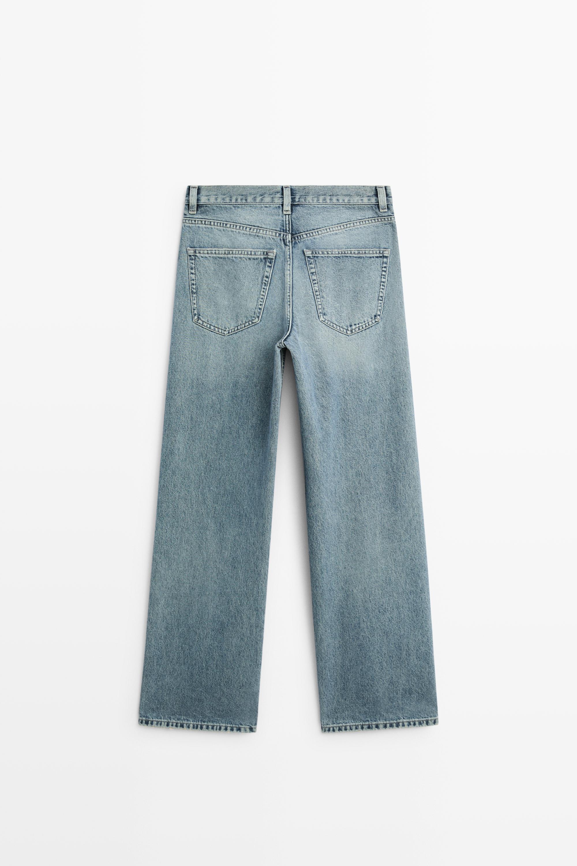 High-waist wide-leg jeans - thumbnail 6