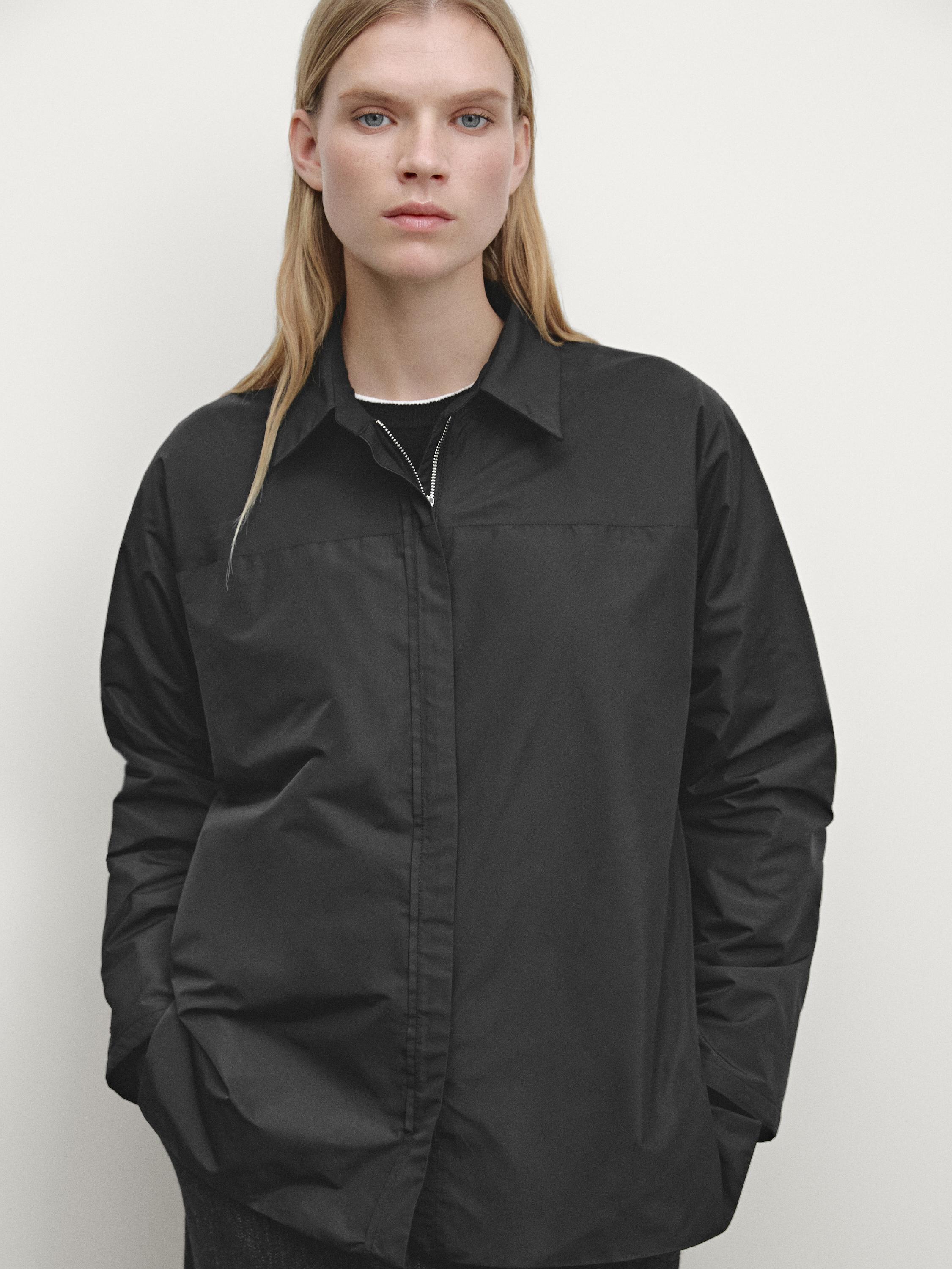 Veste double en tissu technique