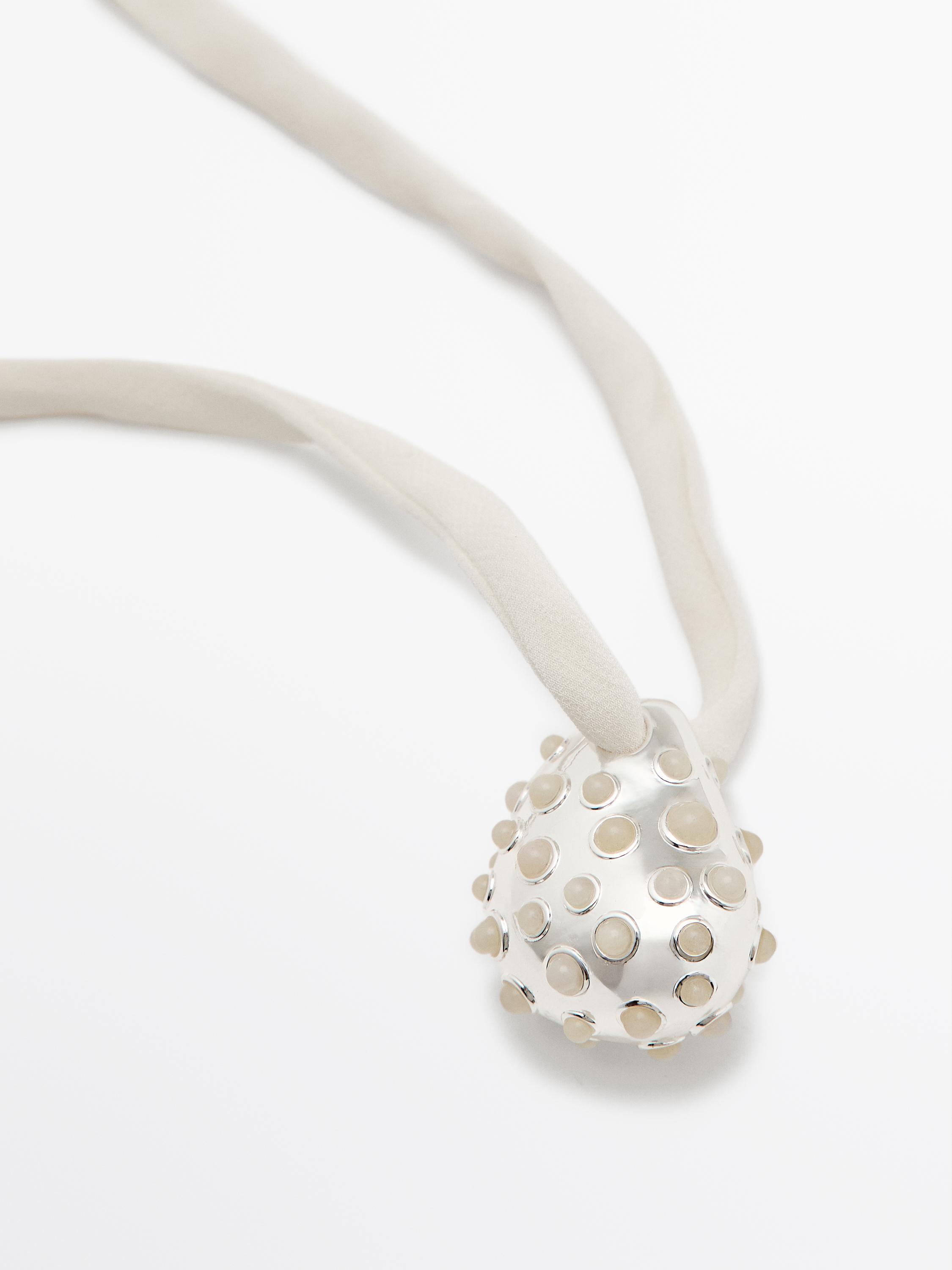 Droplet stone pendant - Limited Edition