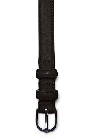 Nubuck leather belt - LIMITED EDITION — BLACK 9
