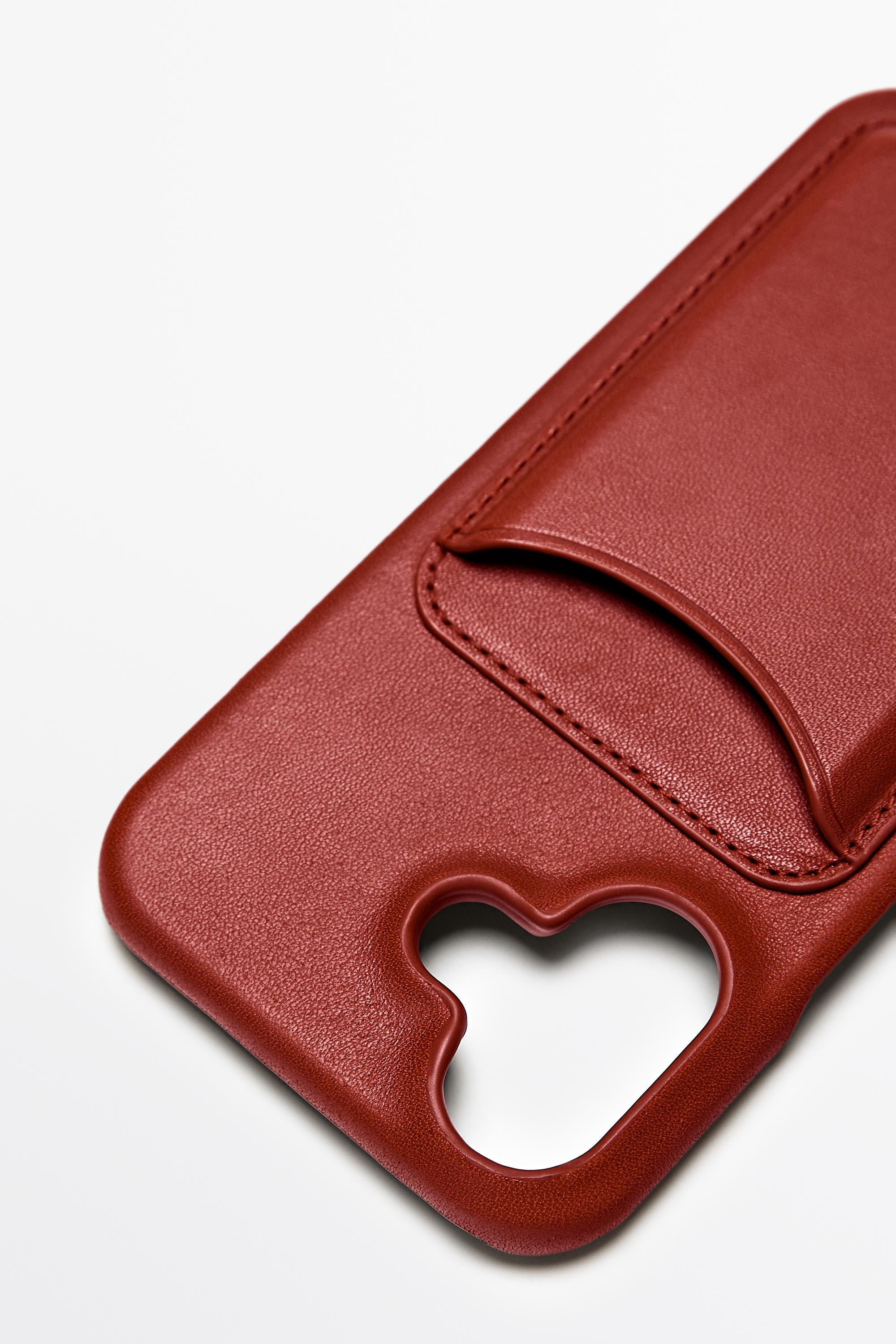 Massimo Dutti Napa deri iPhone 17 kılıfı görsel 4