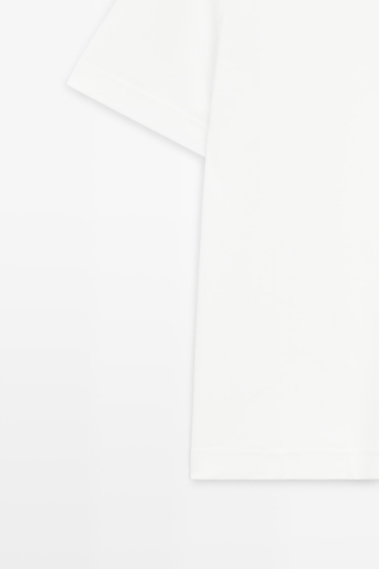Short sleeve interlock T-shirt — Off white
