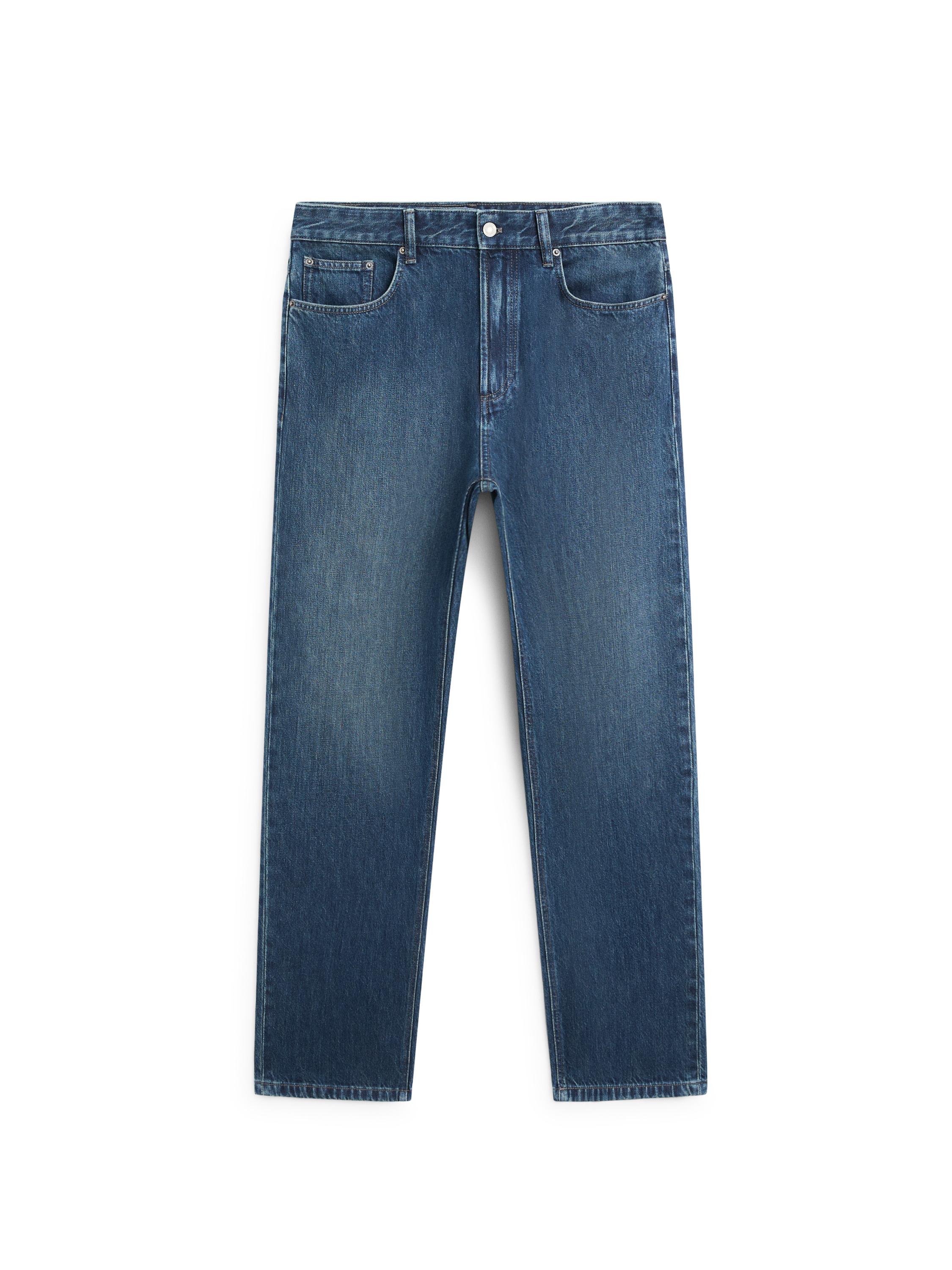 Wide-leg jeans — DARK BLUE