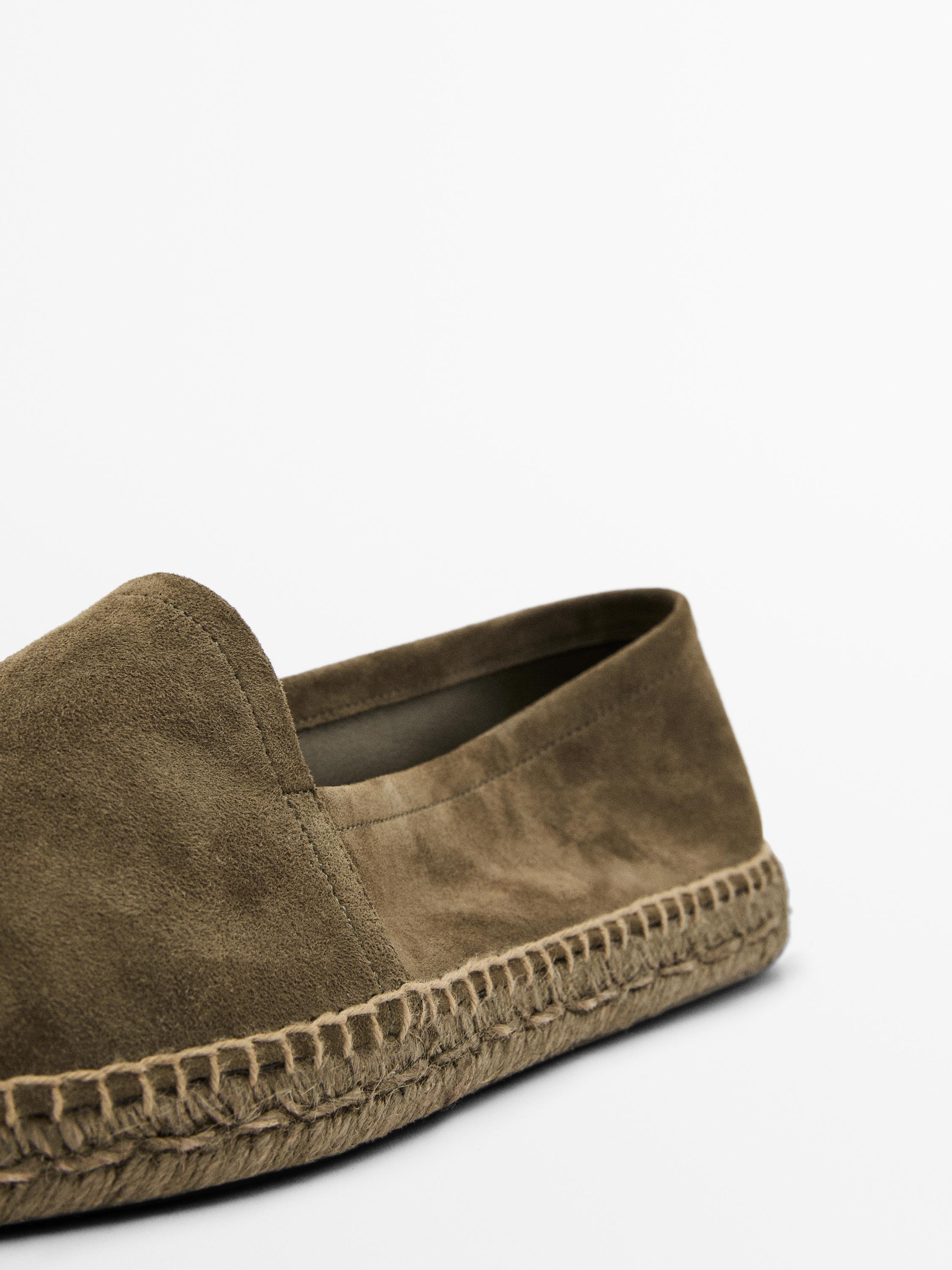 ESPADRILLES EN DAIM